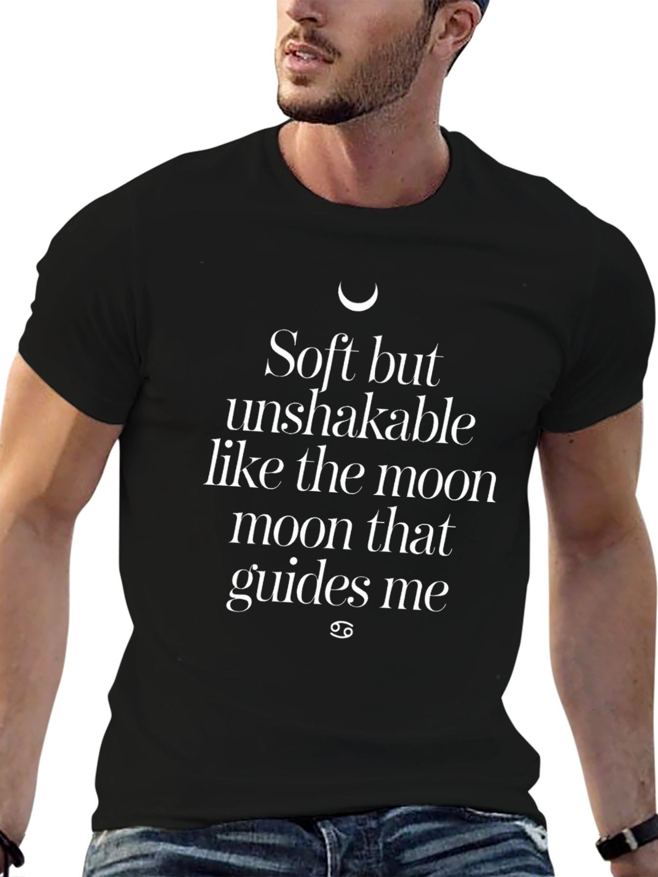 Moon Graphic Tee - Soft But Unshakable T-Shirt