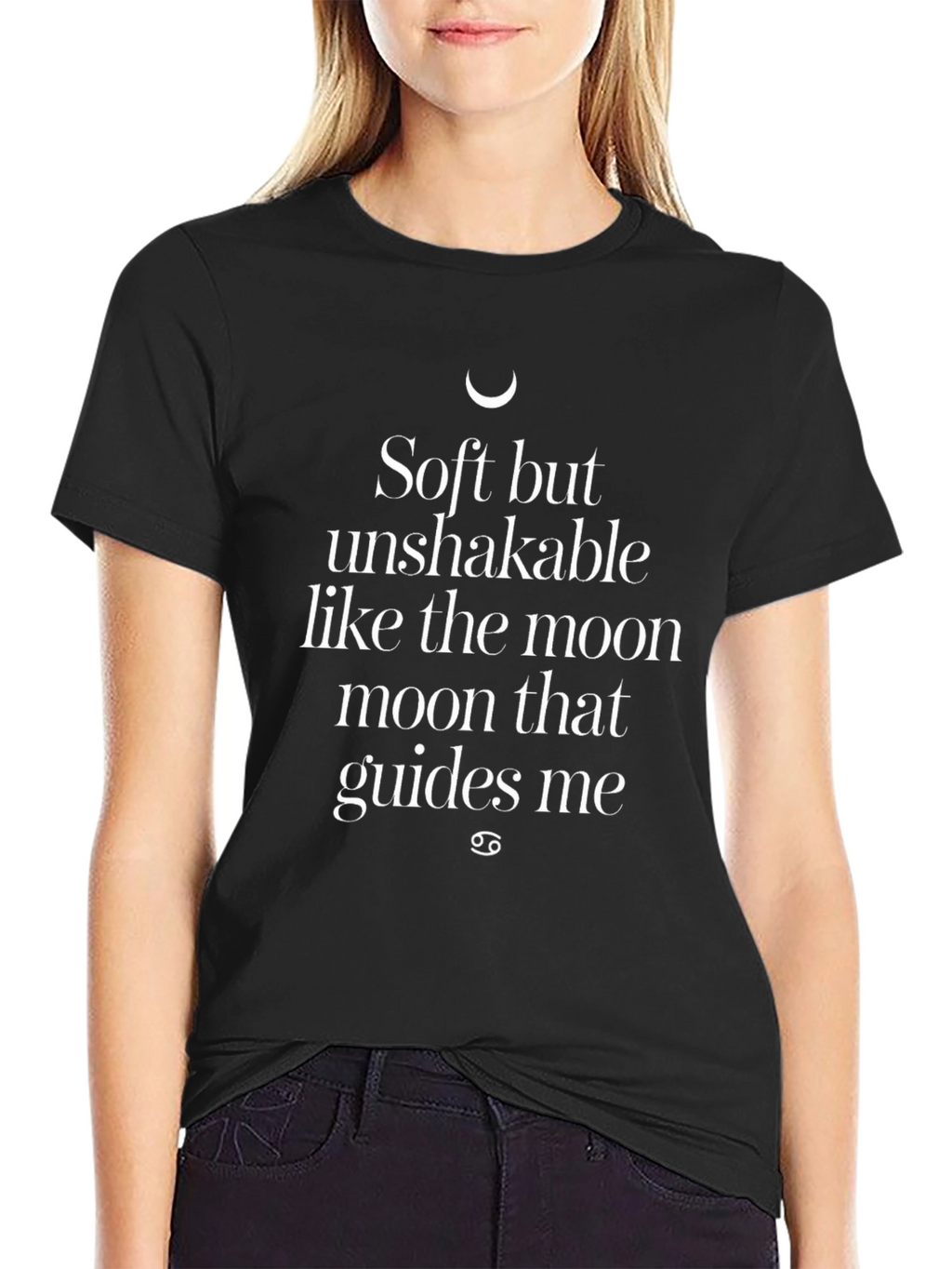 Moon Graphic Tee - Soft But Unshakable T-Shirt