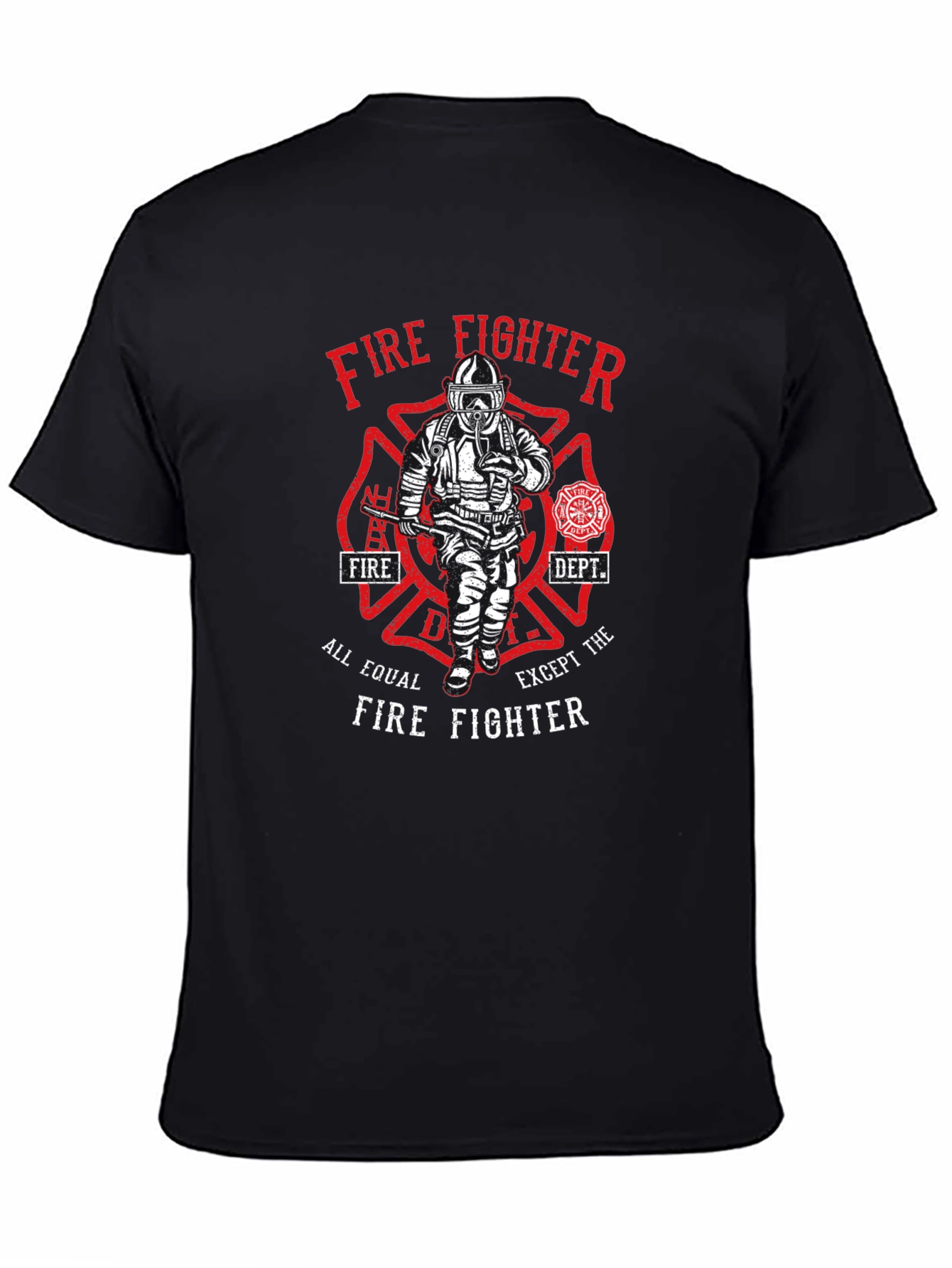 Firefighter Graphic T-Shirt - All Equal