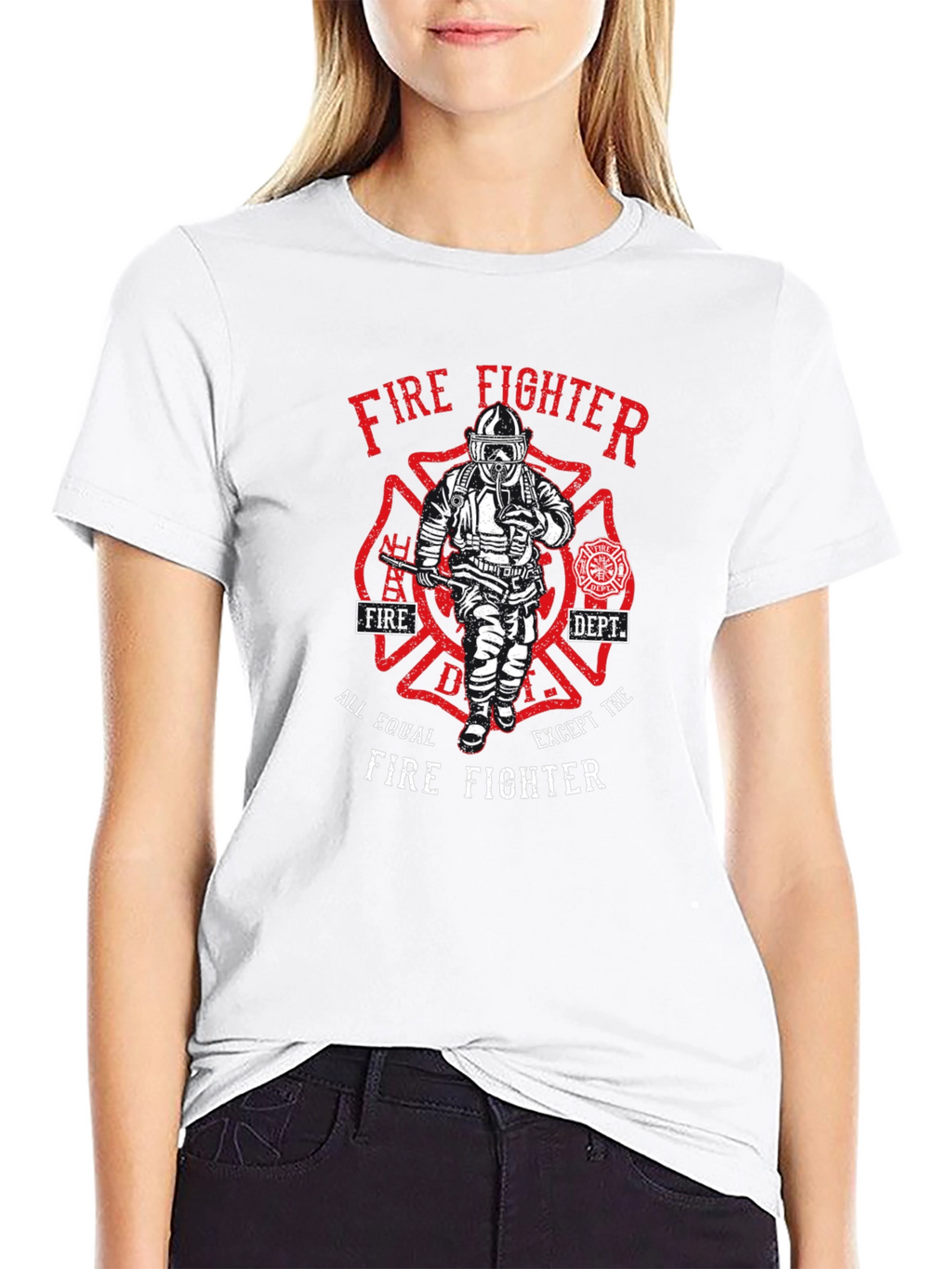 Firefighter Graphic T-Shirt - All Equal