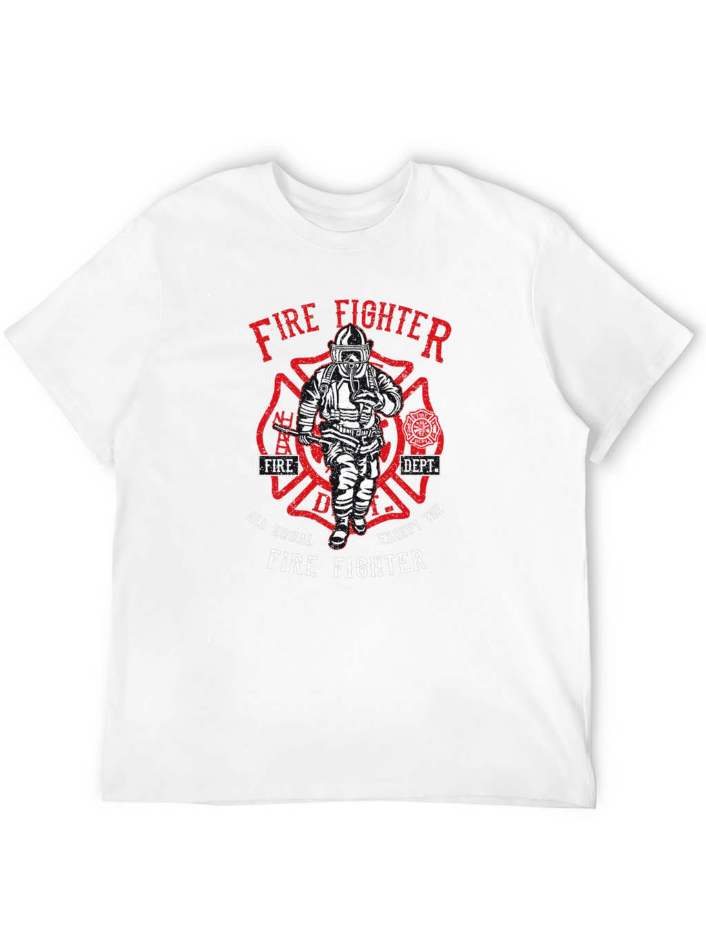 Firefighter Graphic T-Shirt - All Equal