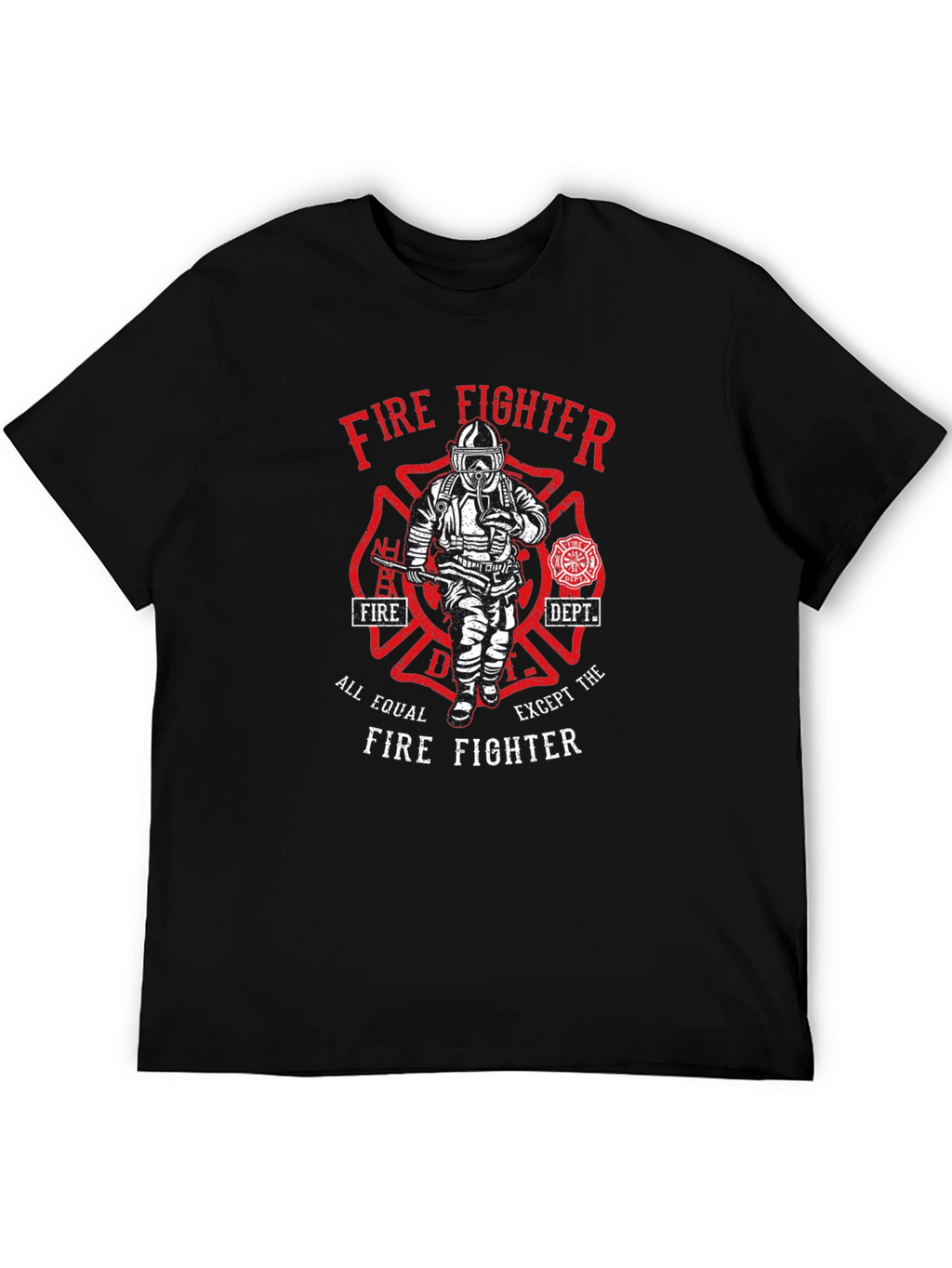 Firefighter Graphic T-Shirt - All Equal