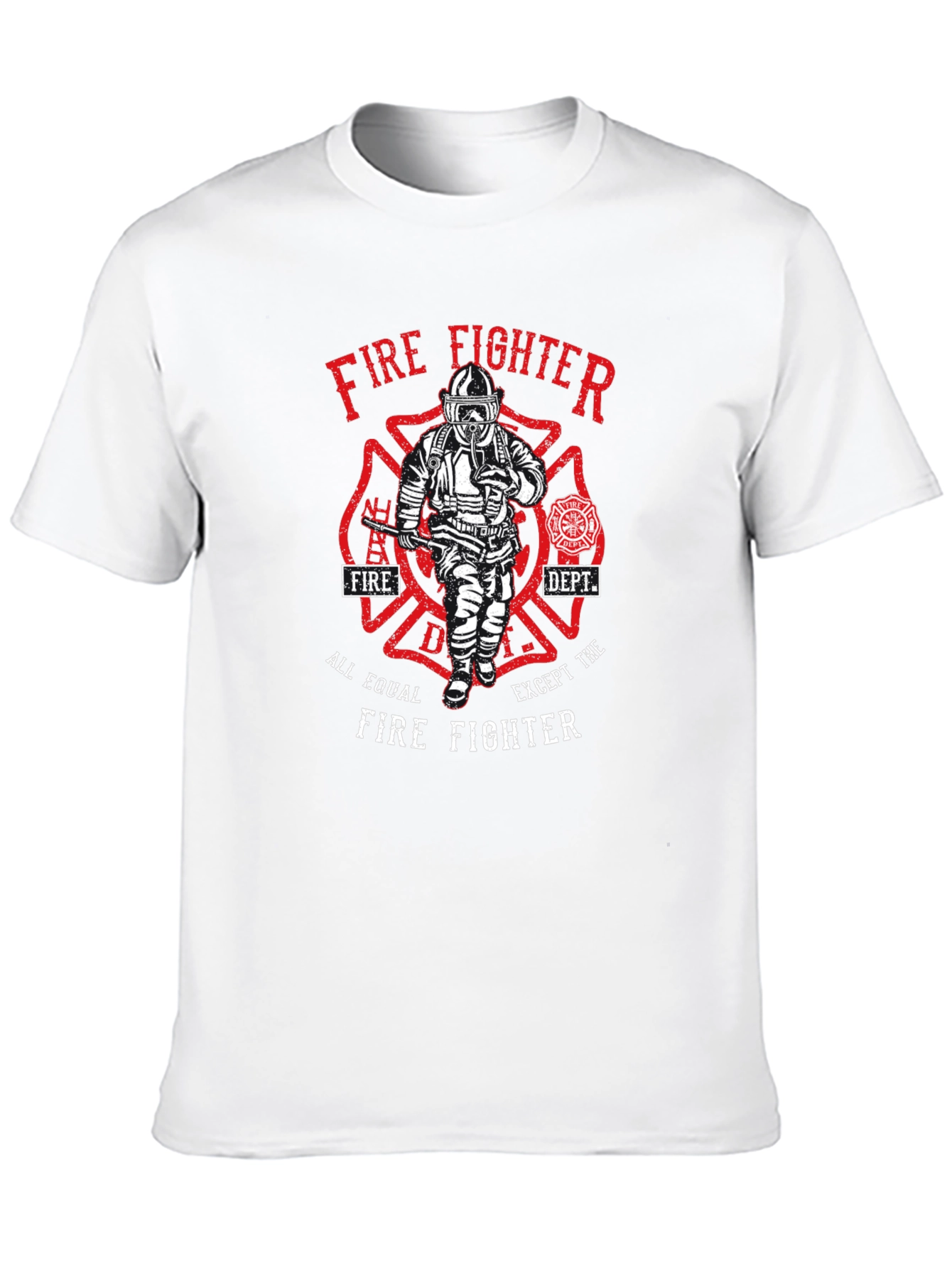 Firefighter Graphic T-Shirt - All Equal