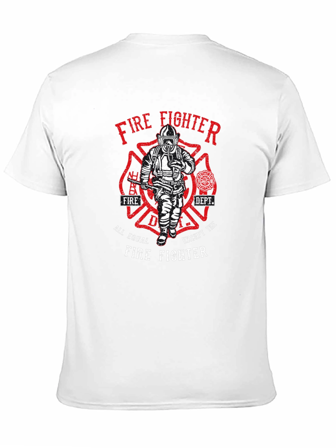 Firefighter Graphic T-Shirt - All Equal