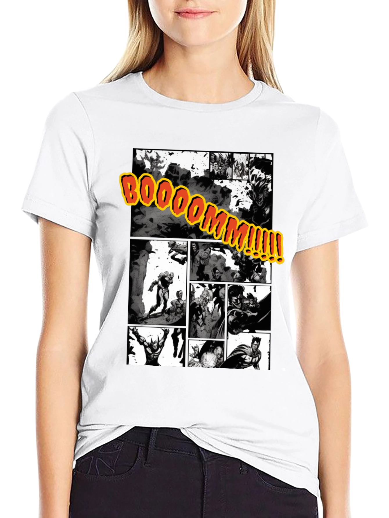 Comic Book Batman Graphic T-Shirt