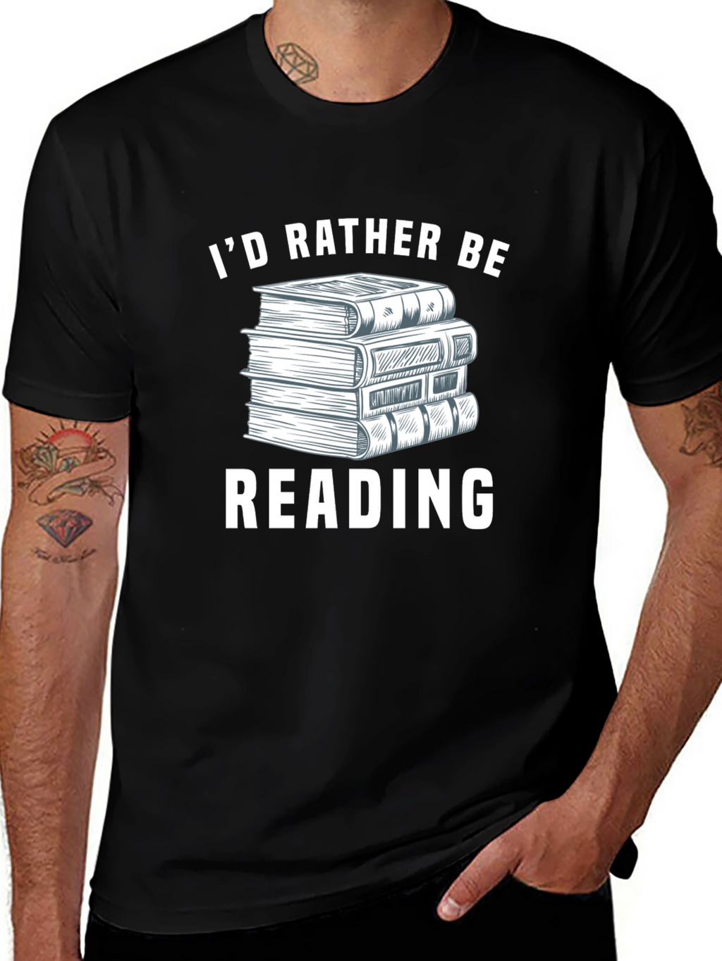 Id Rather Be Reading T-Shirt