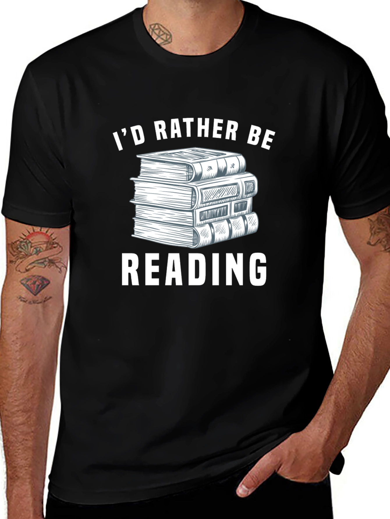 Id Rather Be Reading T-Shirt