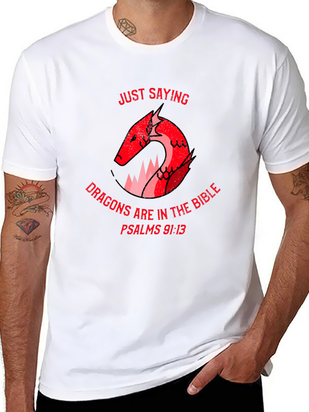 Dragon Bible Verse T-Shirt