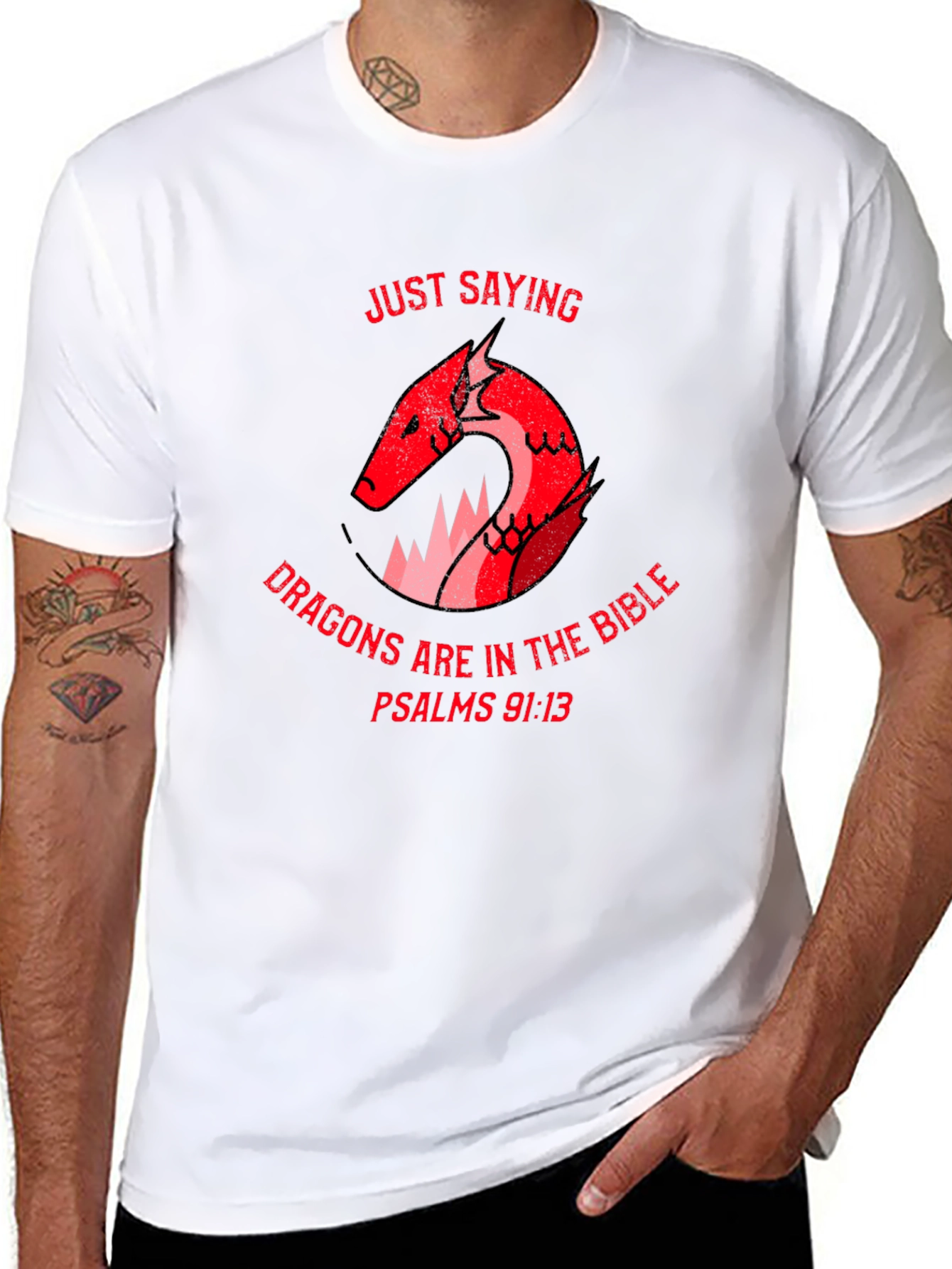 Dragon Bible Verse T-Shirt
