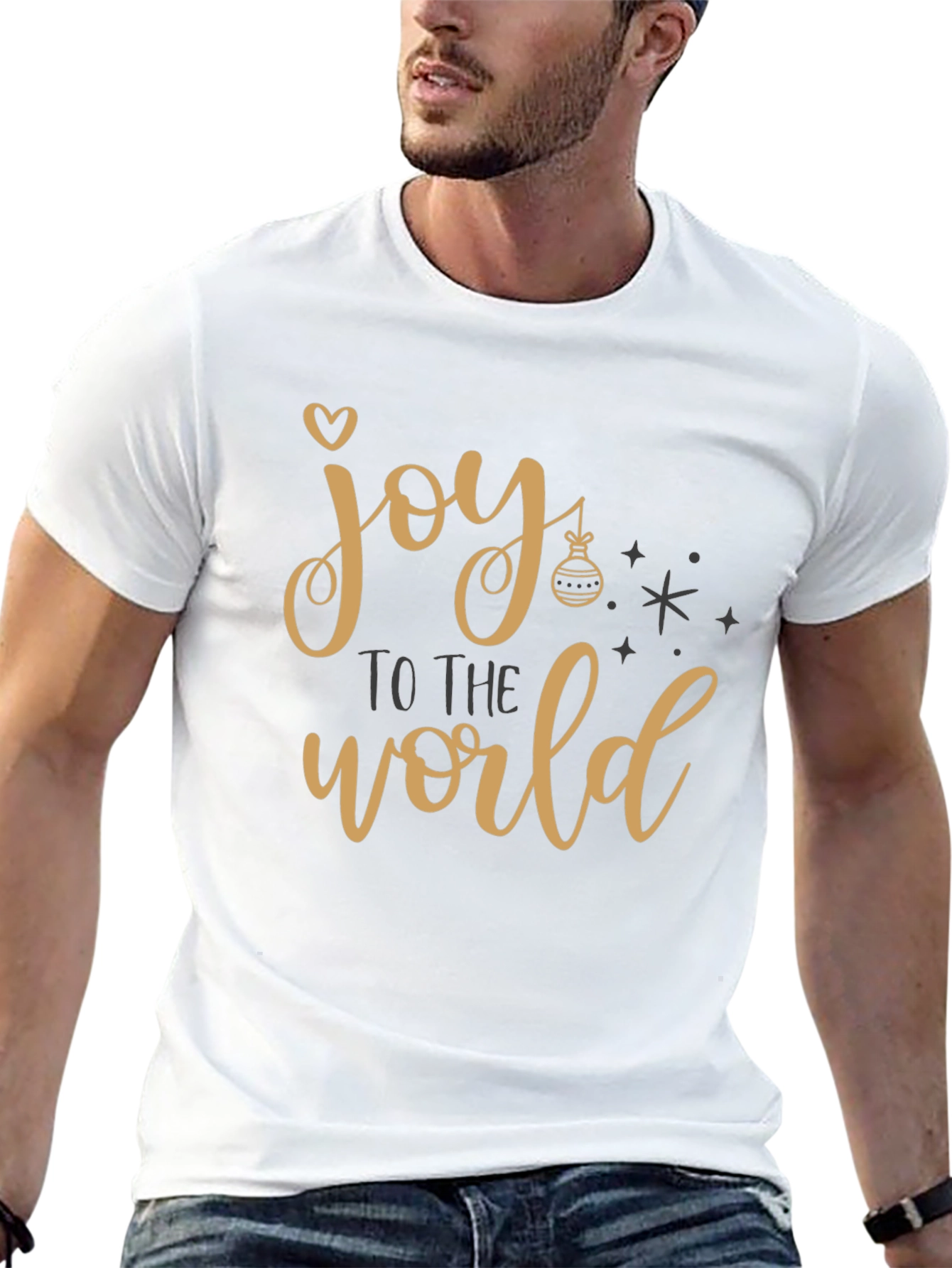 Joy to the World Christmas Graphic Tee