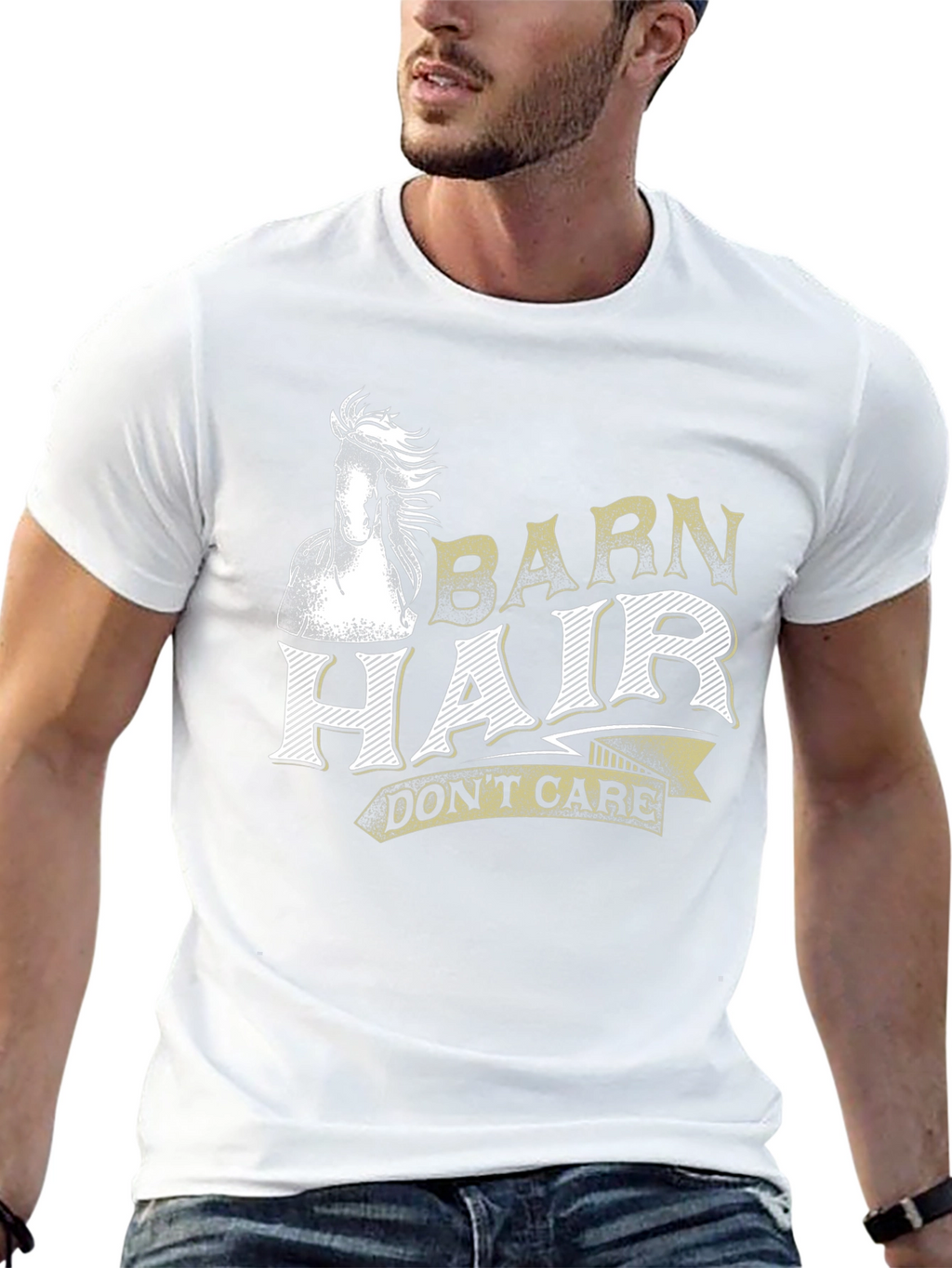 Barn Hair Dont Care Graphic Tee