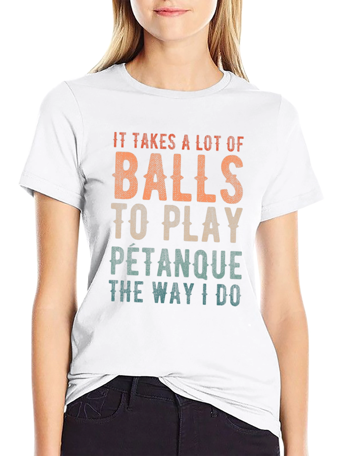 Balls to Play Petanque T-Shirt