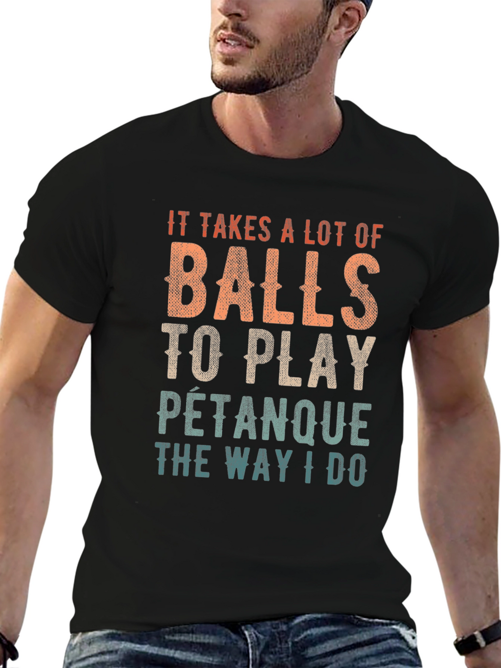 Balls to Play Petanque T-Shirt