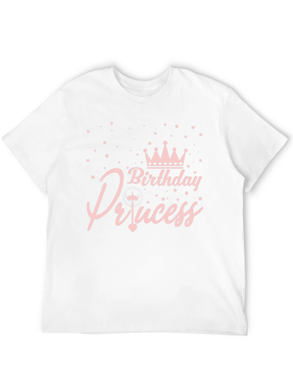 Birthday Princess Black T-Shirt