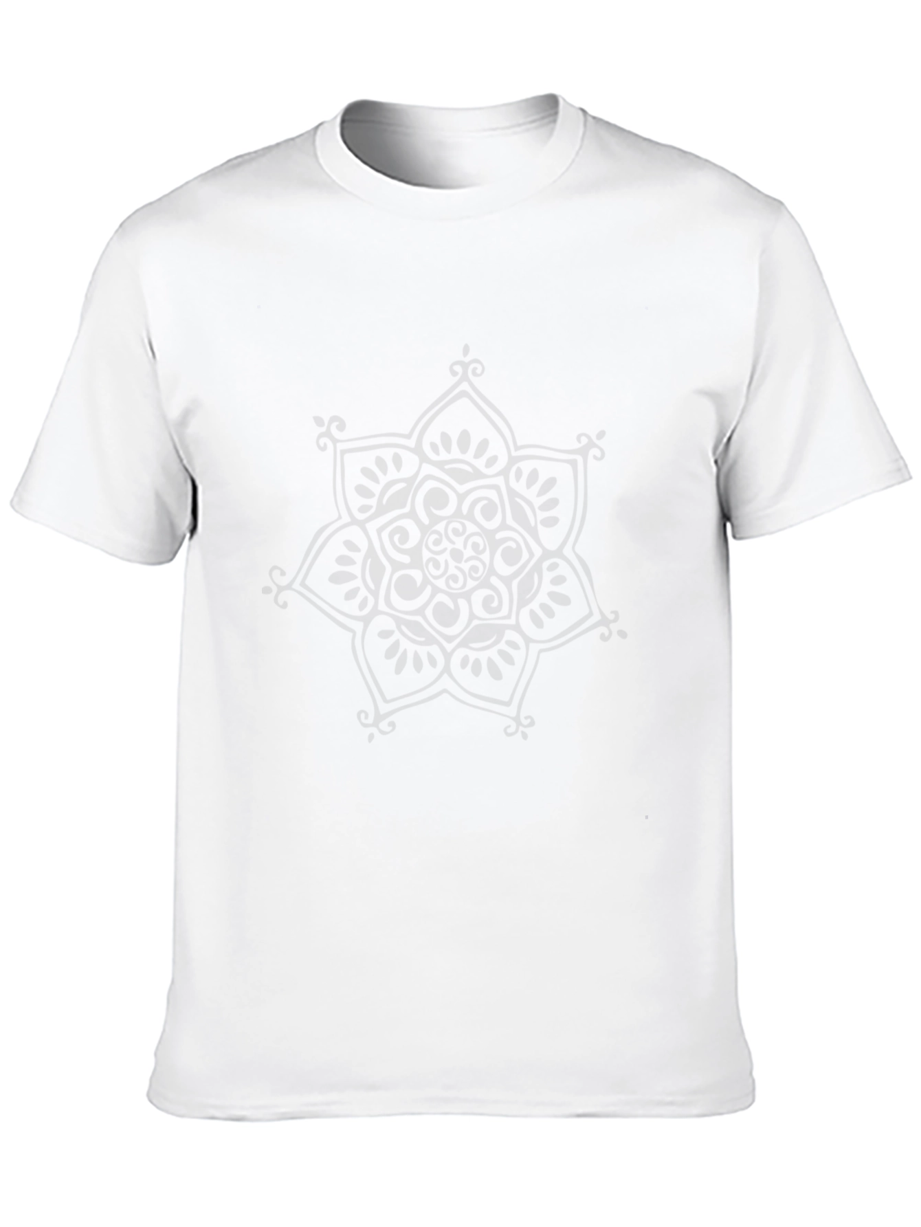 Black Graphic Tee - Subtle Design Everyday Comfort