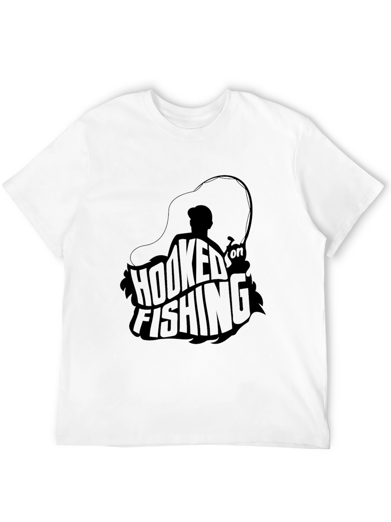 Hooked on Fishing Graphic Tee