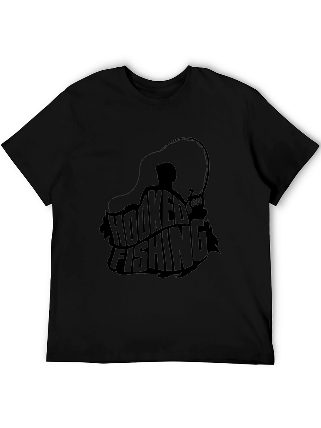 Hooked on Fishing Graphic Tee