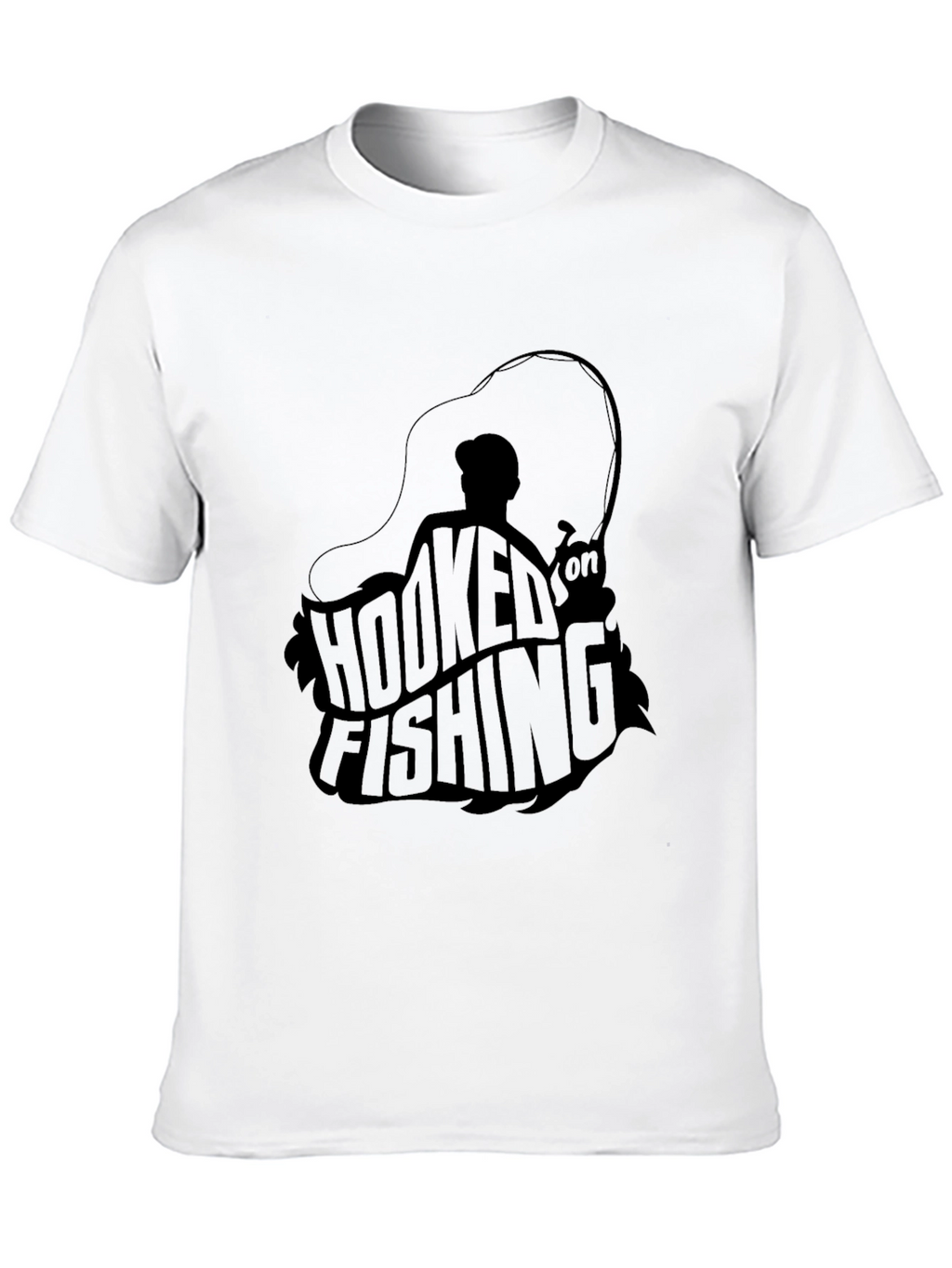 Hooked on Fishing Graphic Tee