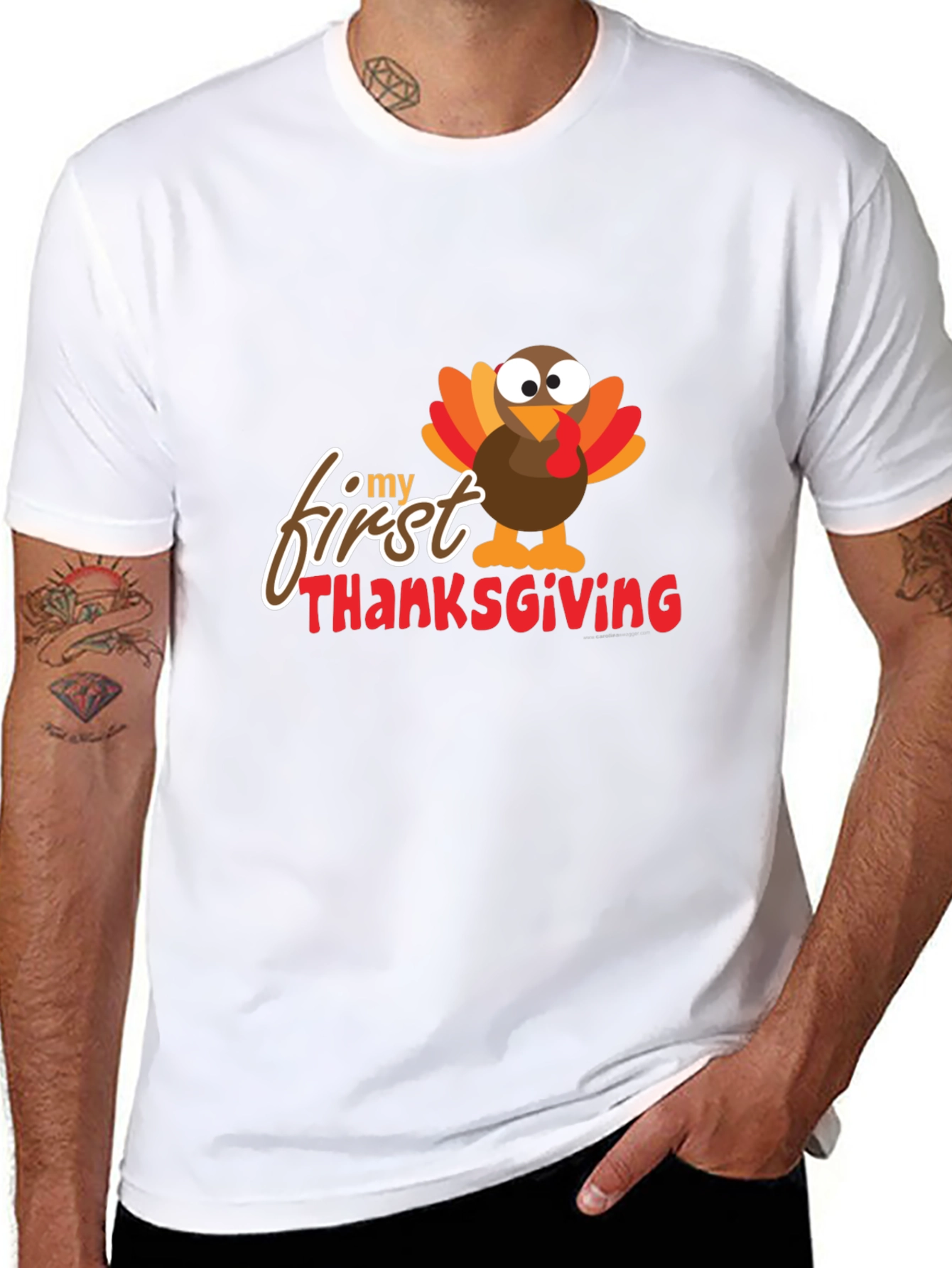 First Thanksgiving Turkey Toddler T-Shirt