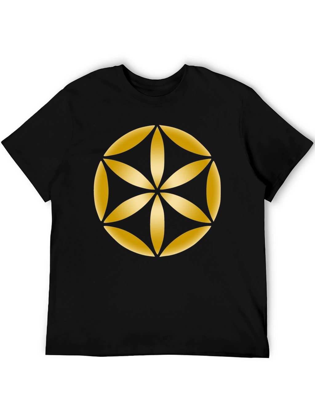 Geometric Flower of Life Graphic Tee