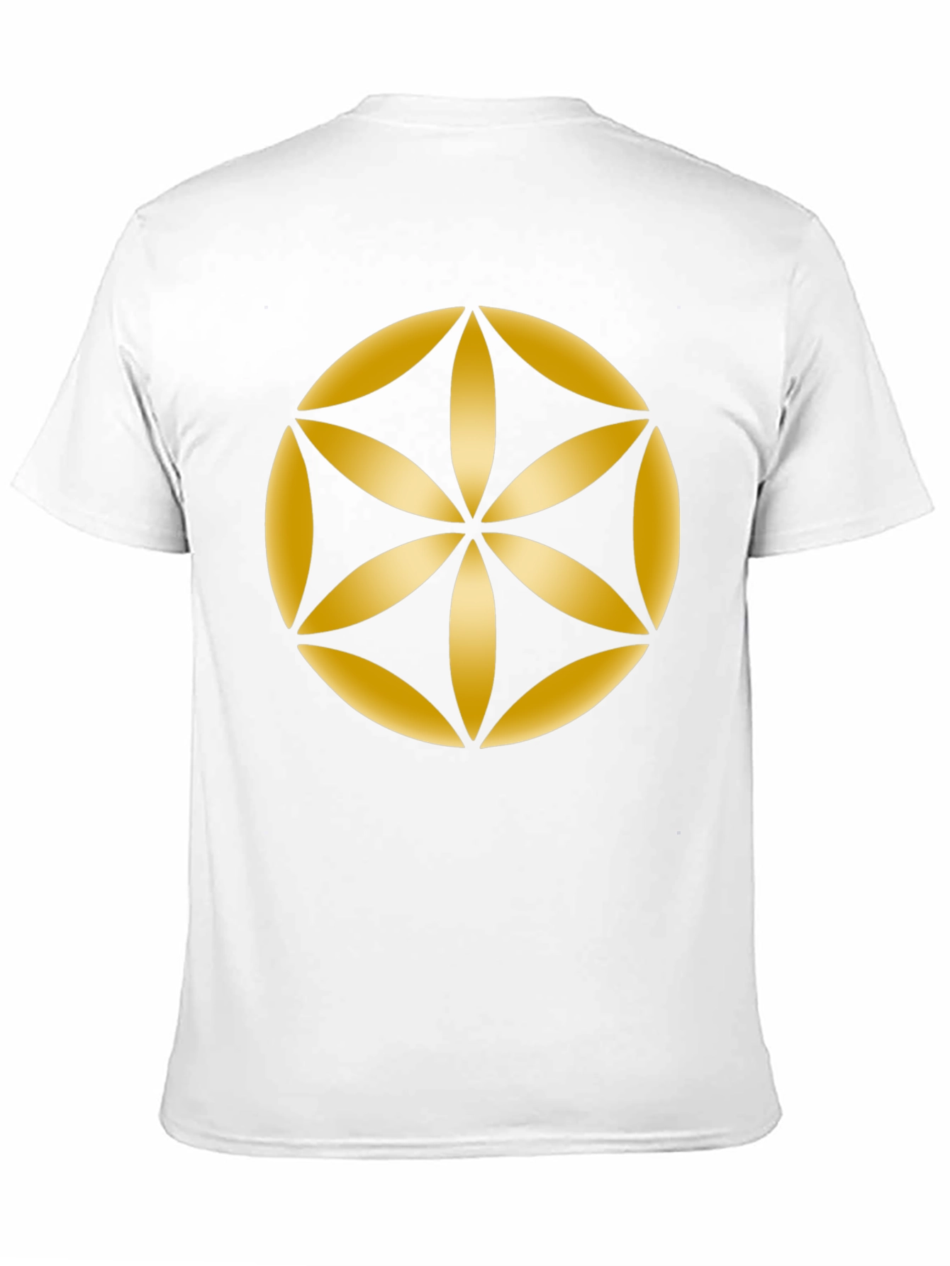 Geometric Flower of Life Graphic Tee