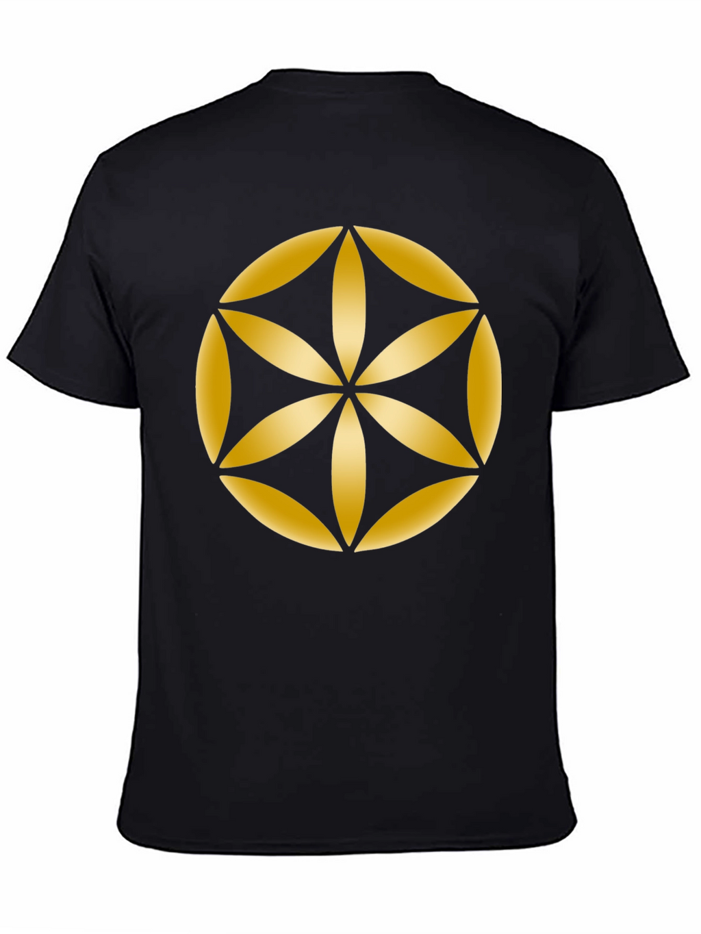 Geometric Flower of Life Graphic Tee
