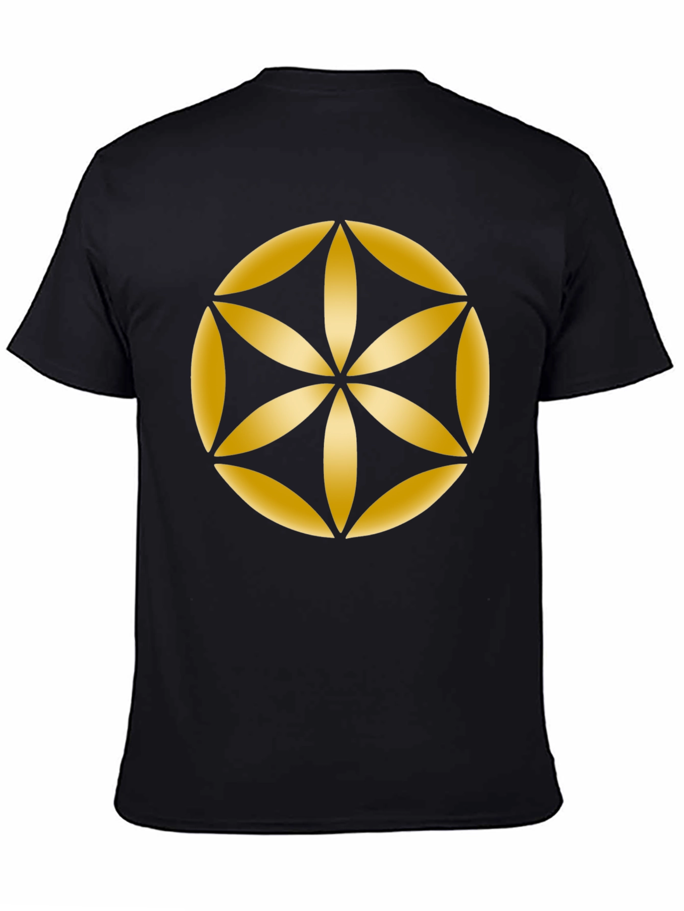 Geometric Flower of Life Graphic Tee