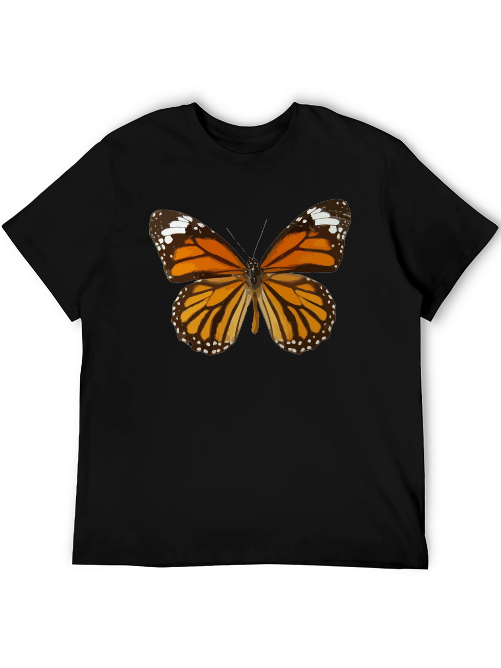 Butterfly Graphic T-Shirt - Classic Black Tee