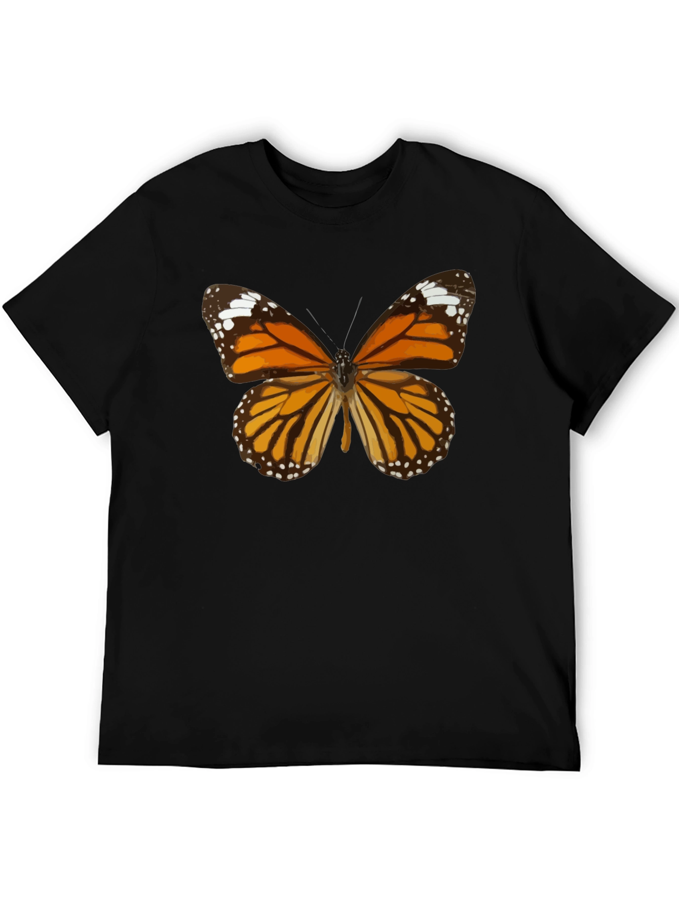 Butterfly Graphic T-Shirt - Classic Black Tee