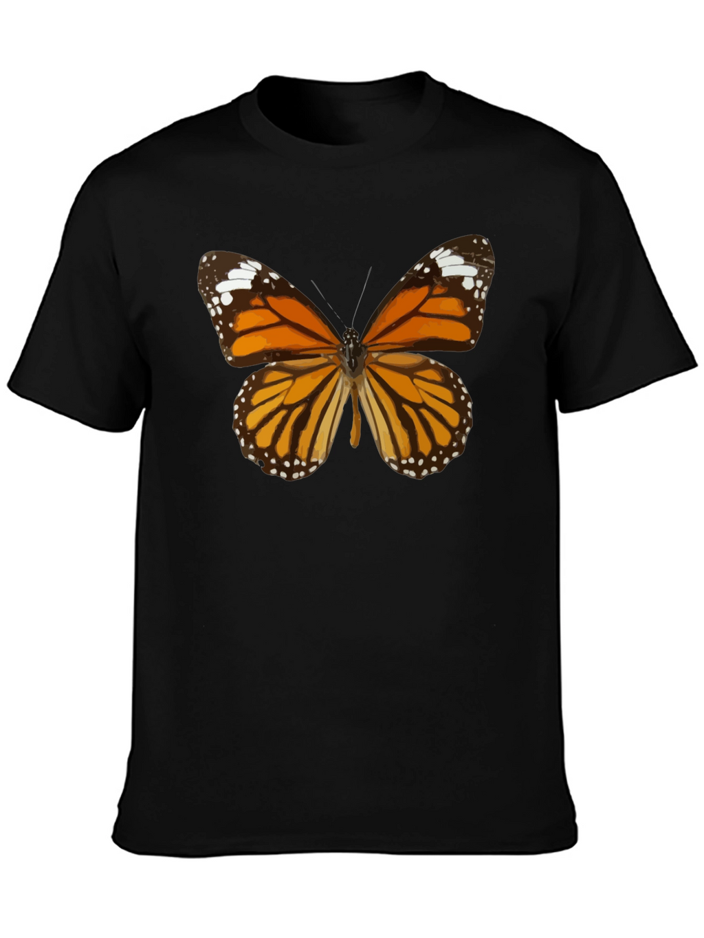 Butterfly Graphic T-Shirt - Classic Black Tee
