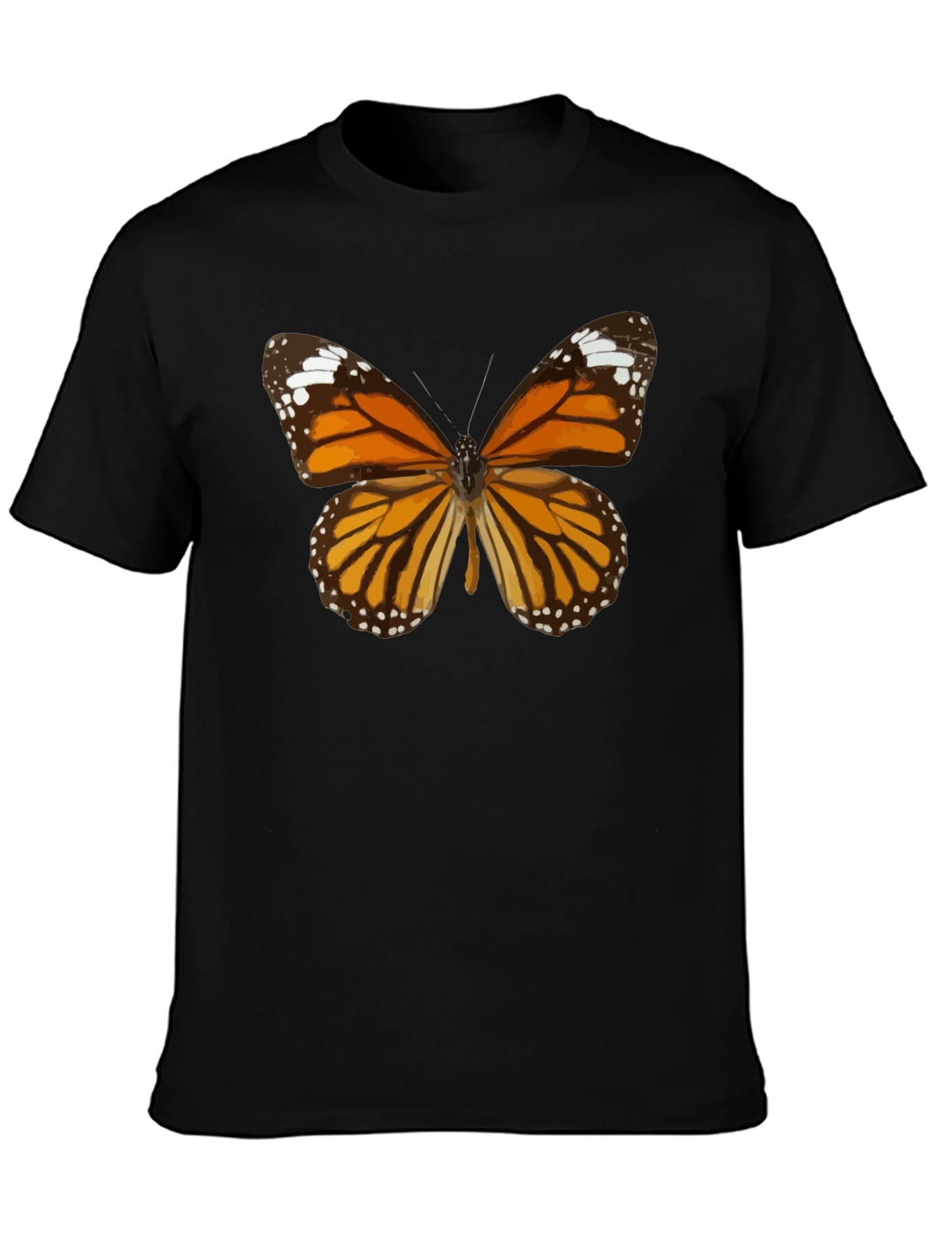 Butterfly Graphic T-Shirt - Classic Black Tee