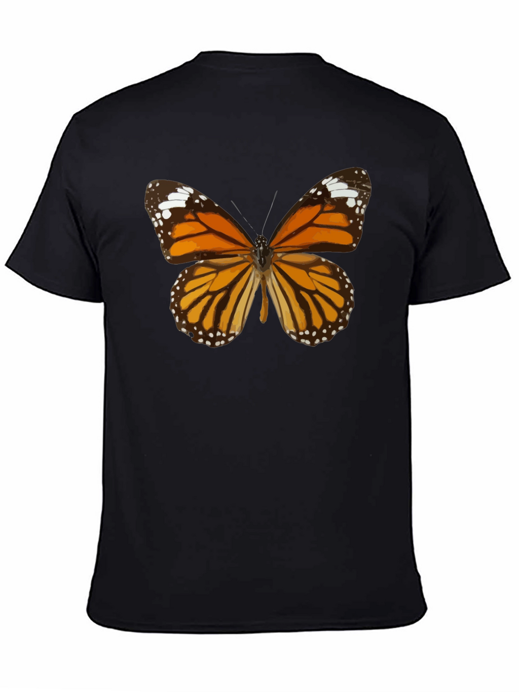Butterfly Graphic T-Shirt - Classic Black Tee