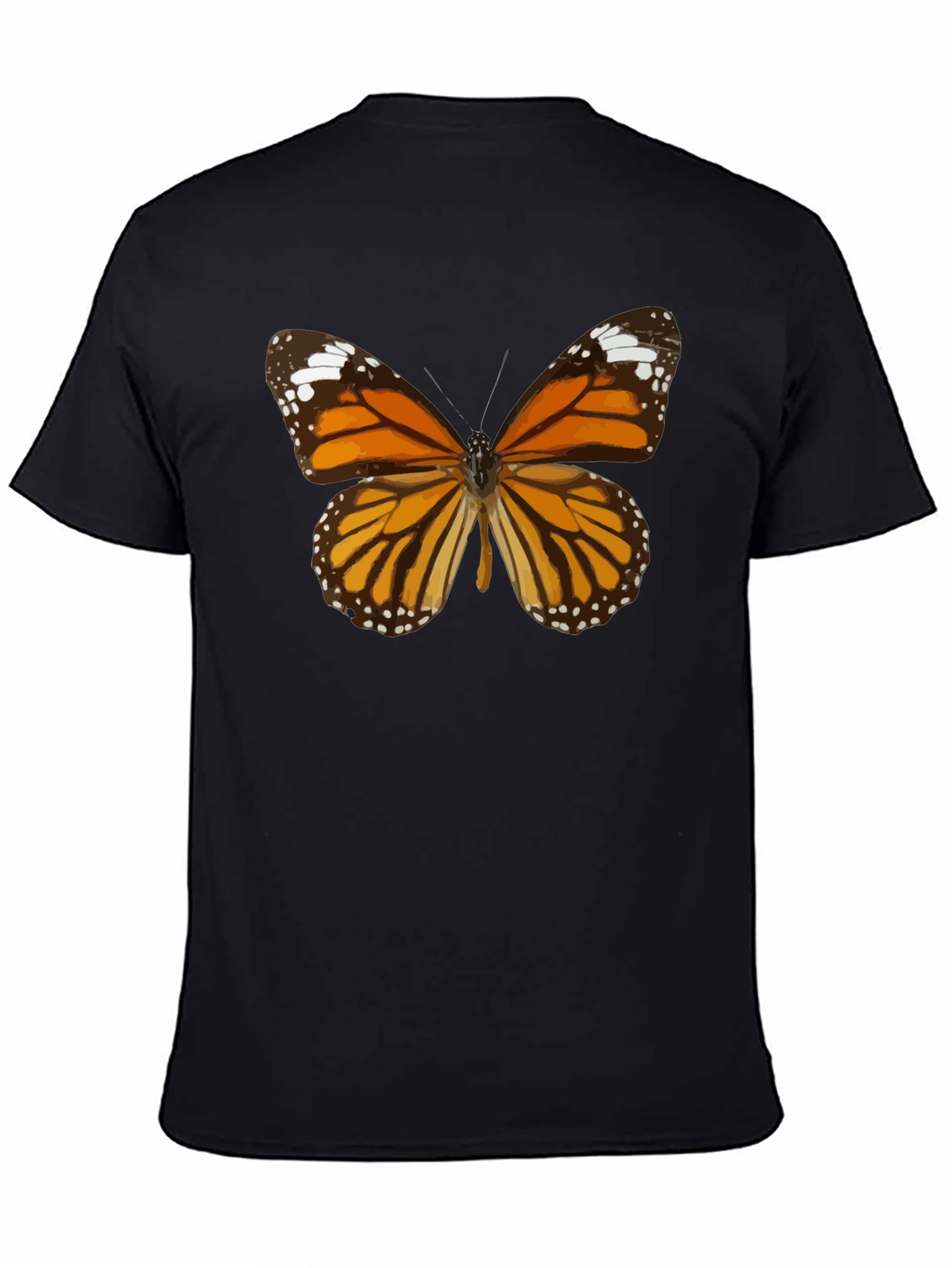 Butterfly Graphic T-Shirt - Classic Black Tee