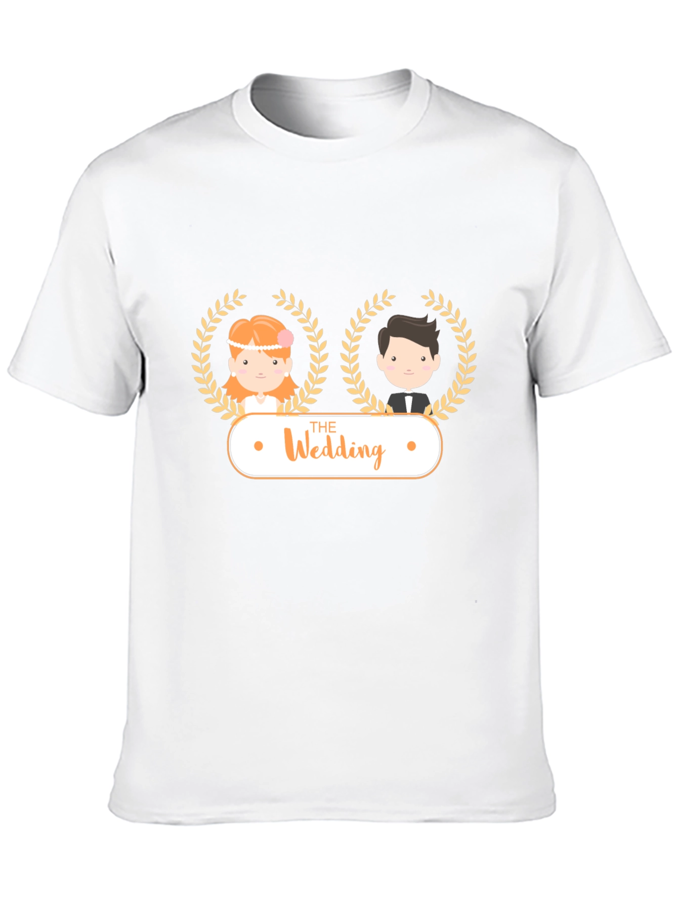 Wedding T-Shirt - Bride & Groom