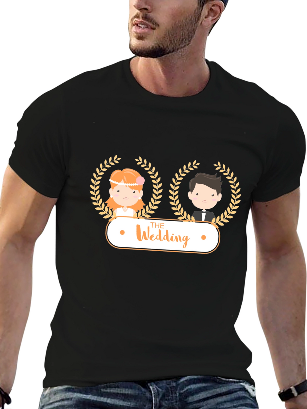 Wedding T-Shirt - Bride & Groom