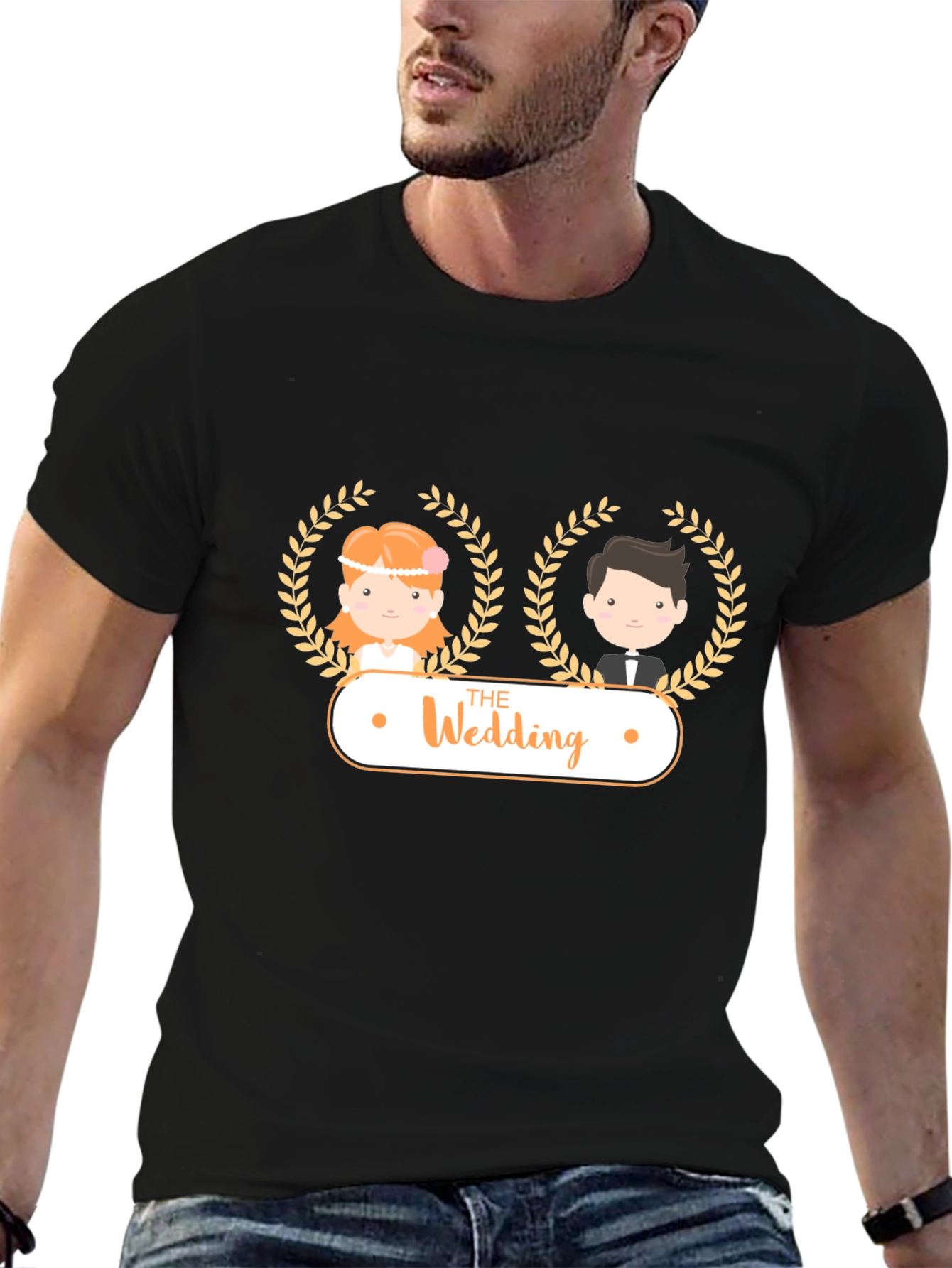 Wedding T-Shirt - Bride & Groom