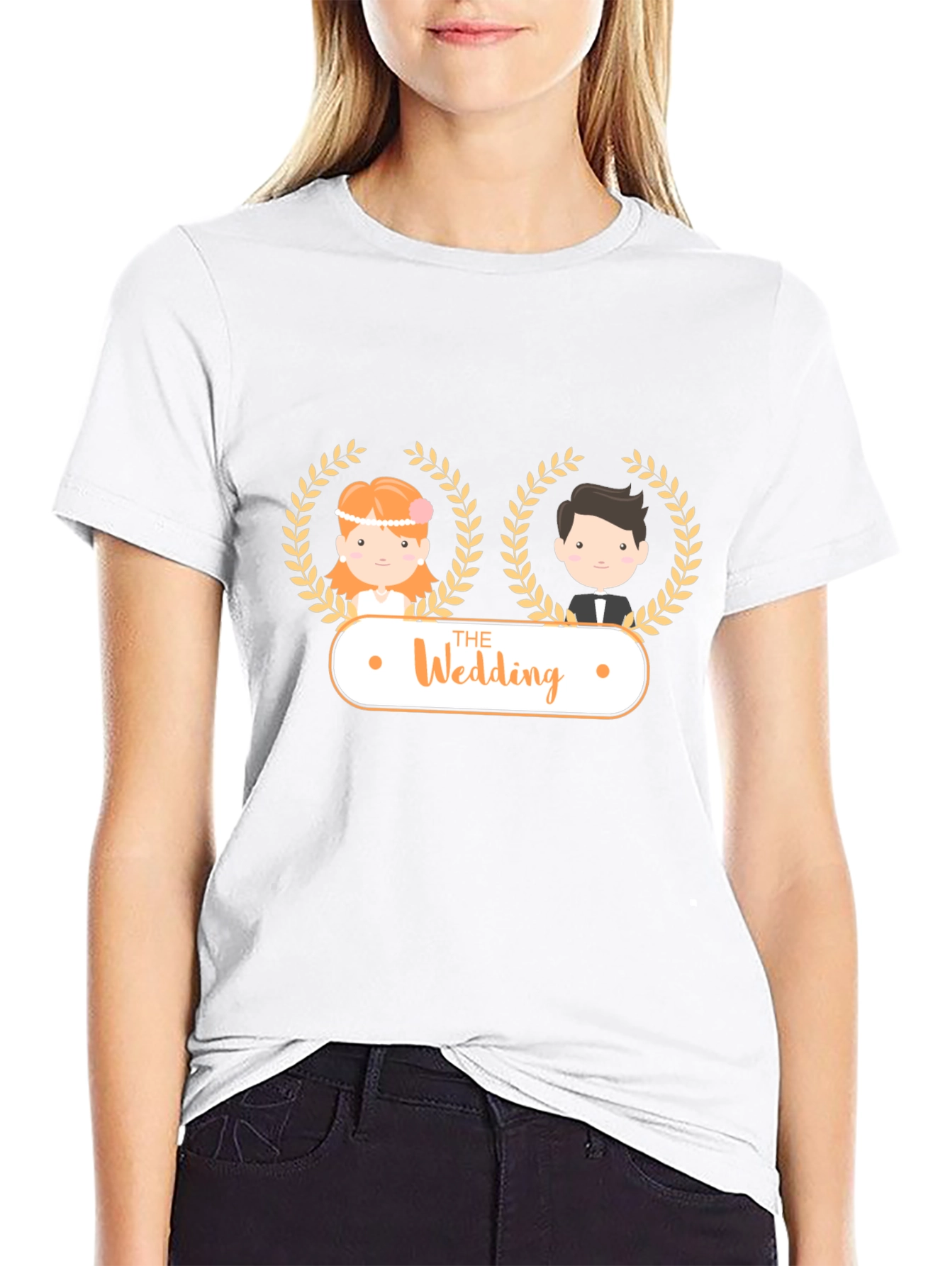 Wedding T-Shirt - Bride & Groom