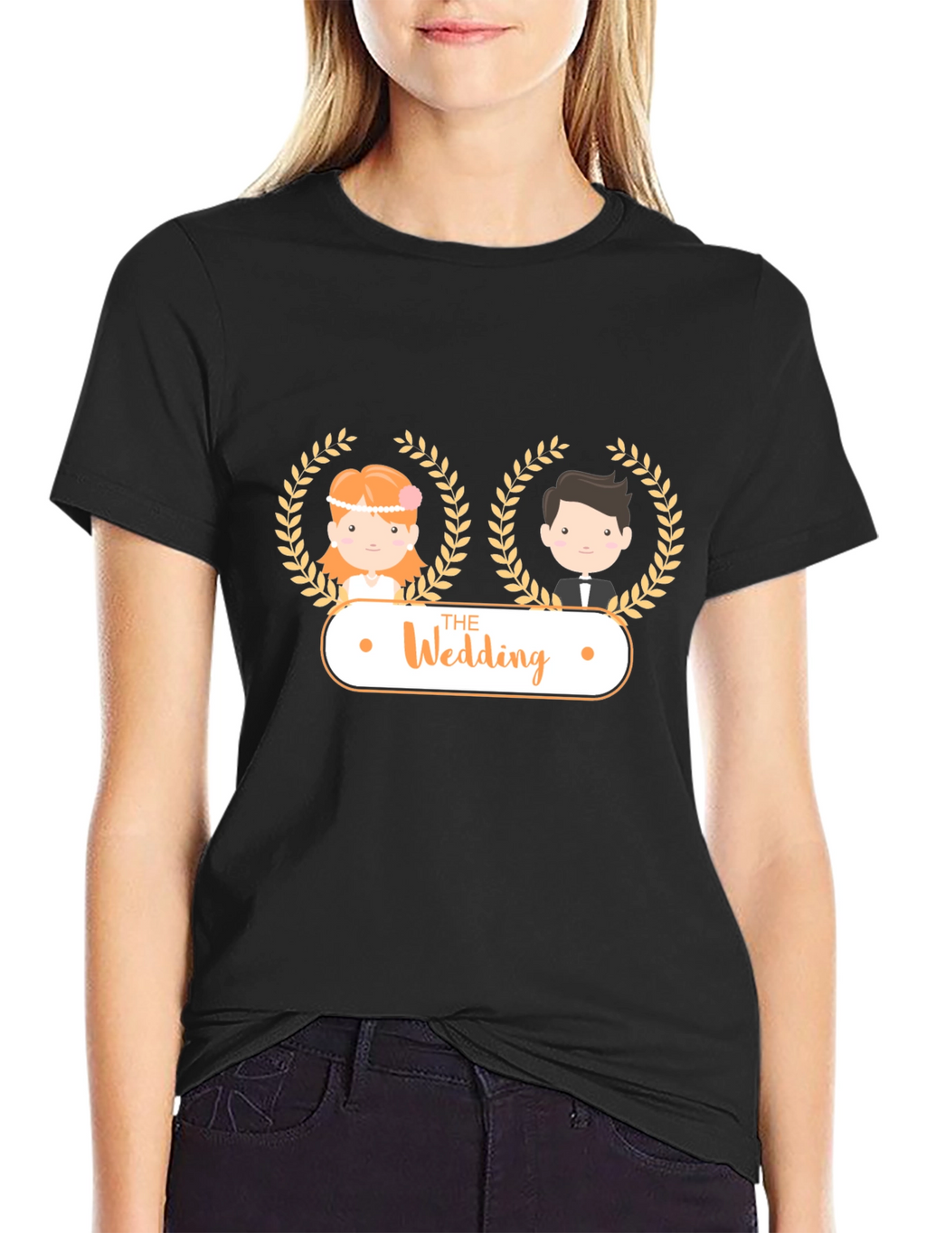 Wedding T-Shirt - Bride & Groom