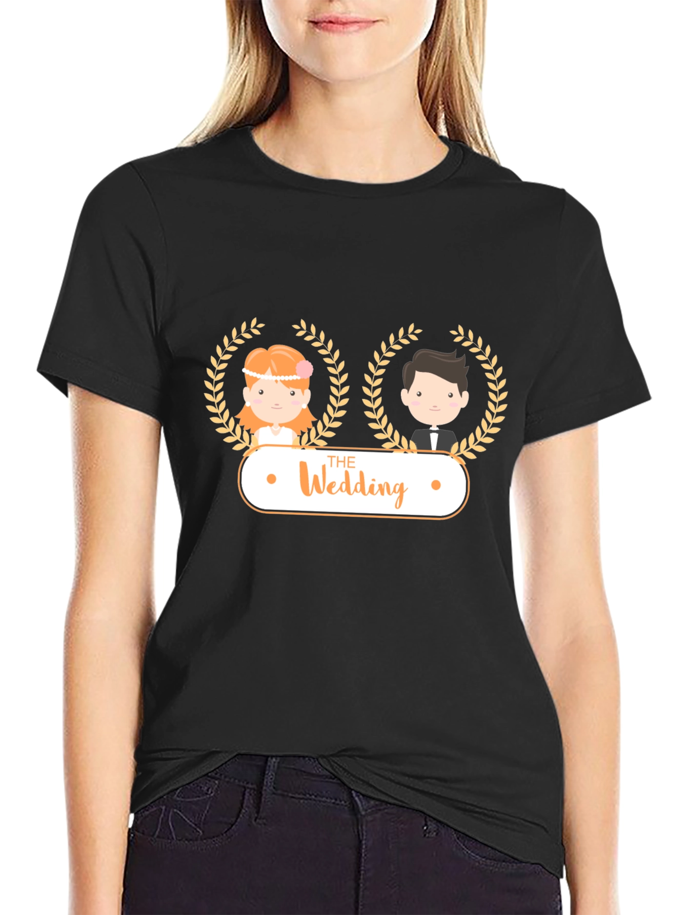 Wedding T-Shirt - Bride & Groom