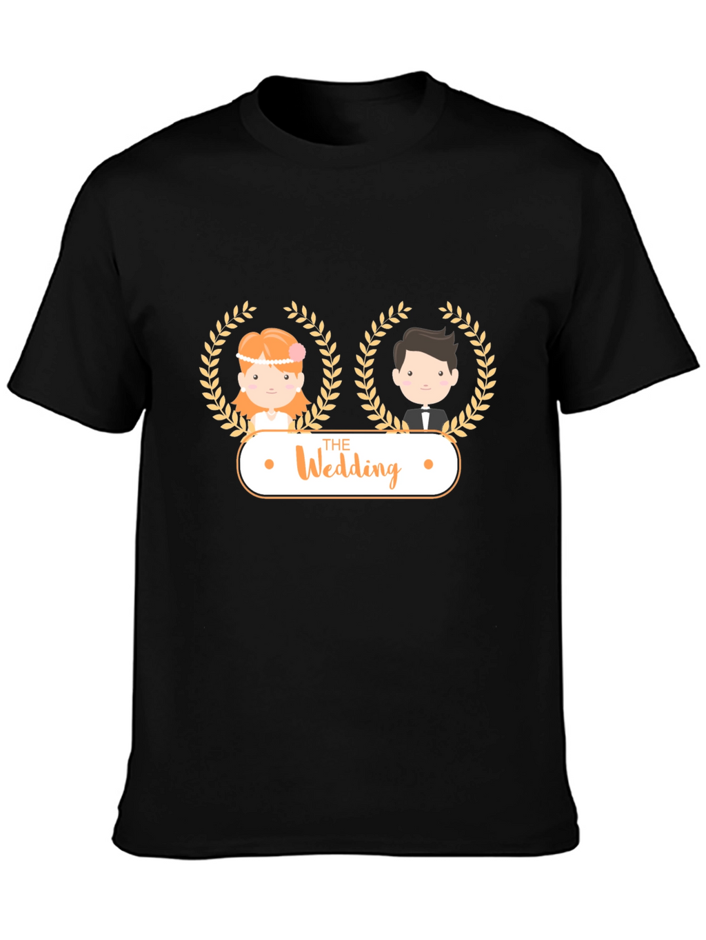 Wedding T-Shirt - Bride & Groom