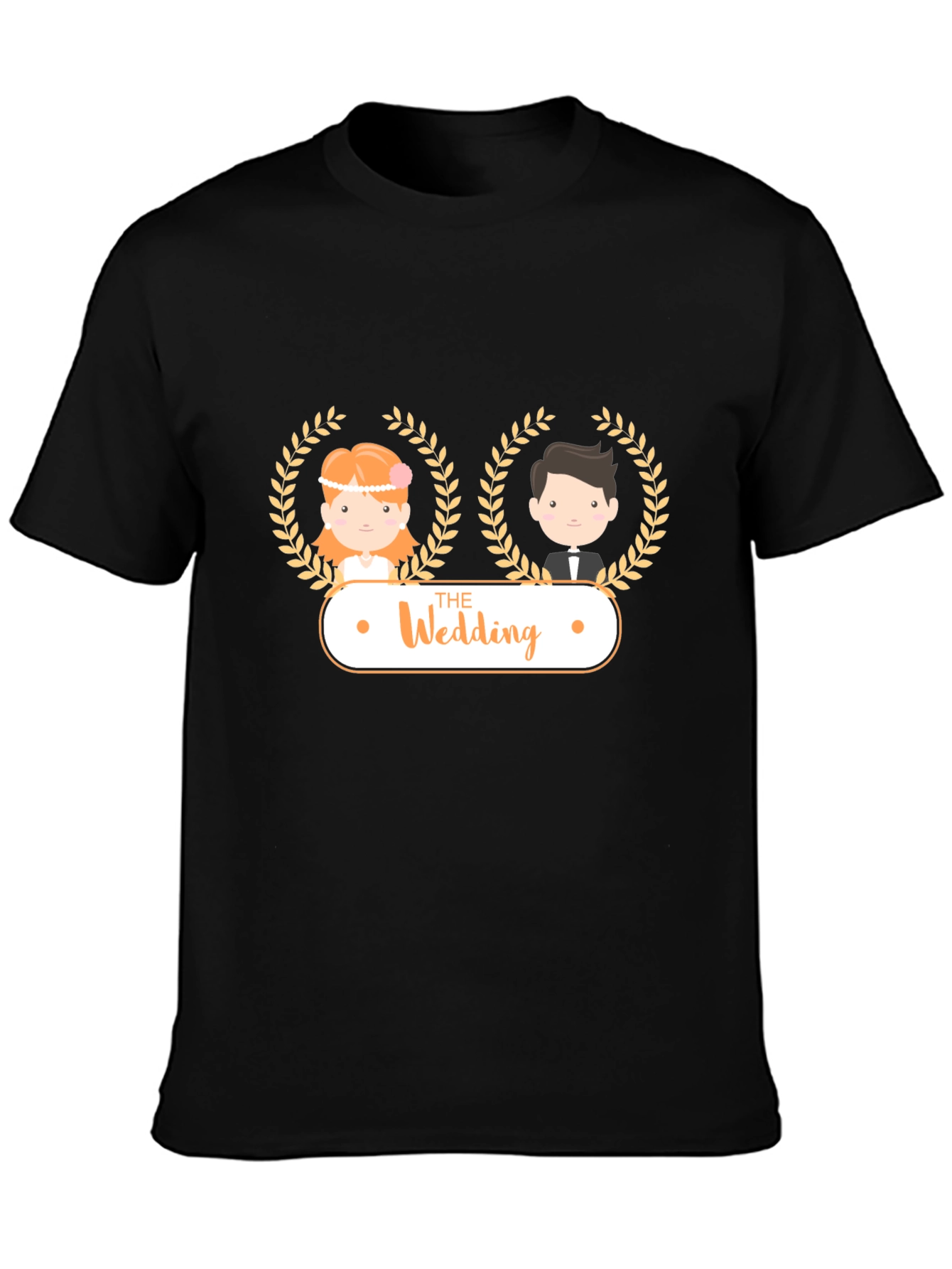 Wedding T-Shirt - Bride & Groom