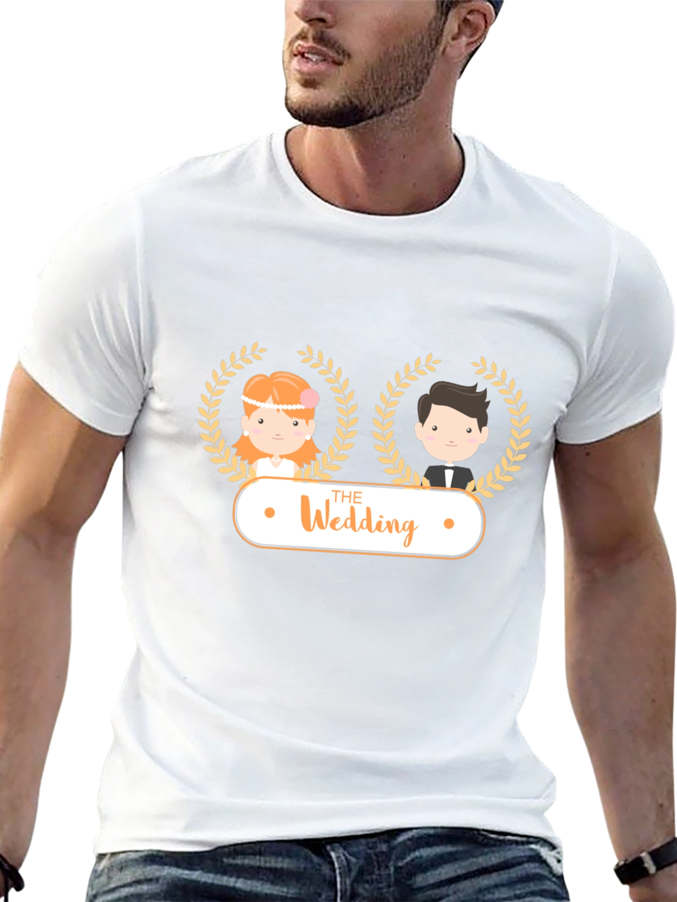 Wedding T-Shirt - Bride & Groom
