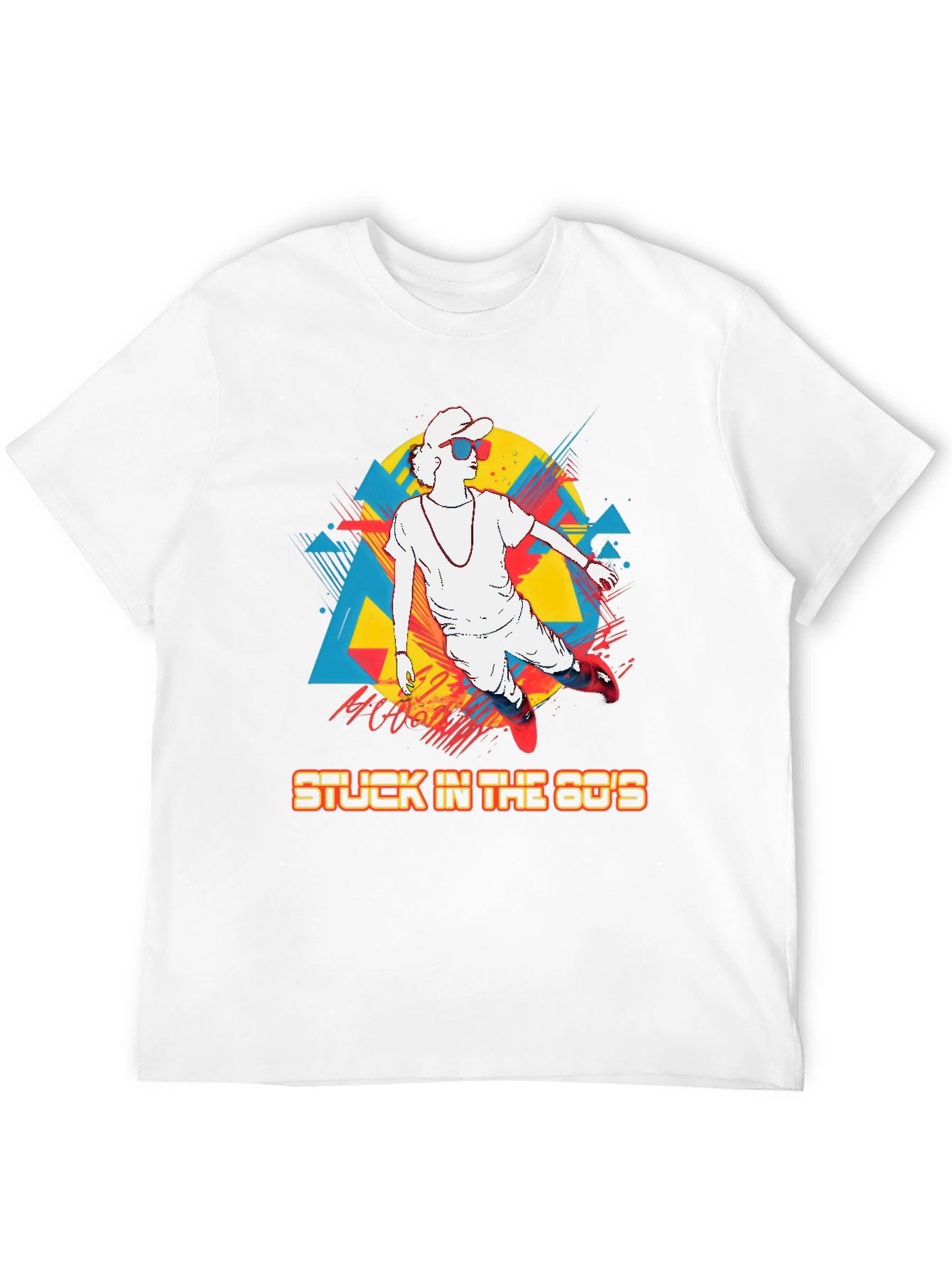 Stuck in the 80s Graphic Tee - Retro Vibe