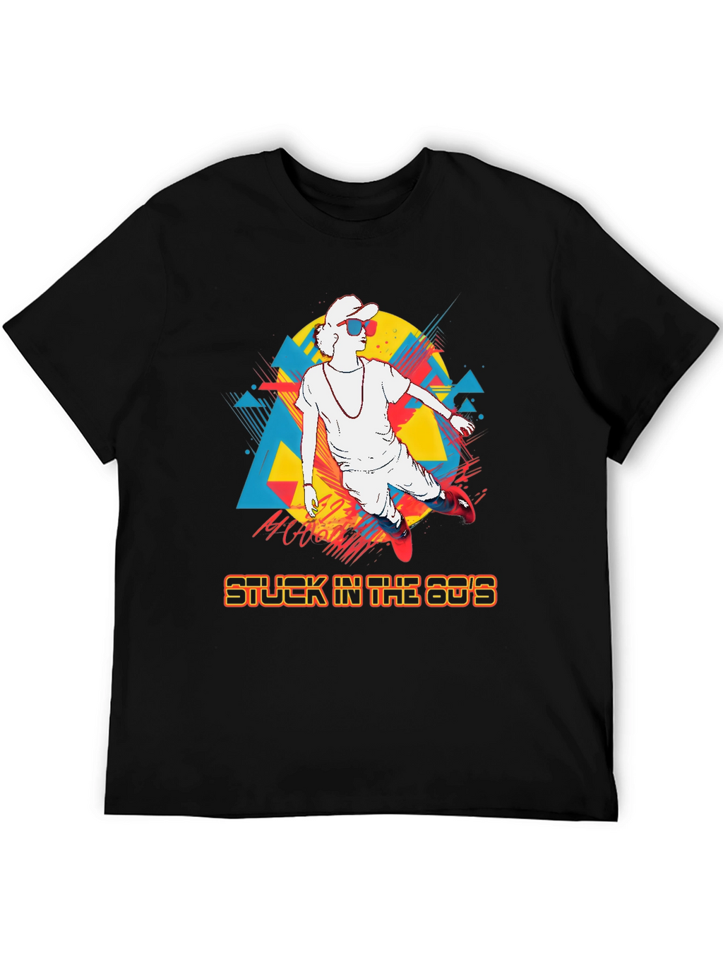 Stuck in the 80s Graphic Tee - Retro Vibe