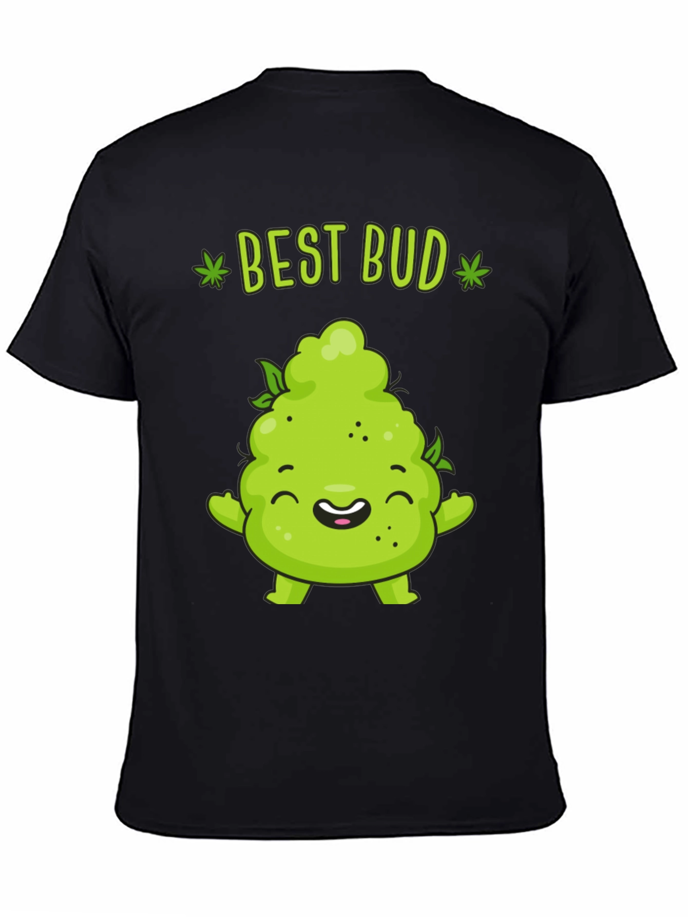 Funny Best Bud Graphic T-Shirt