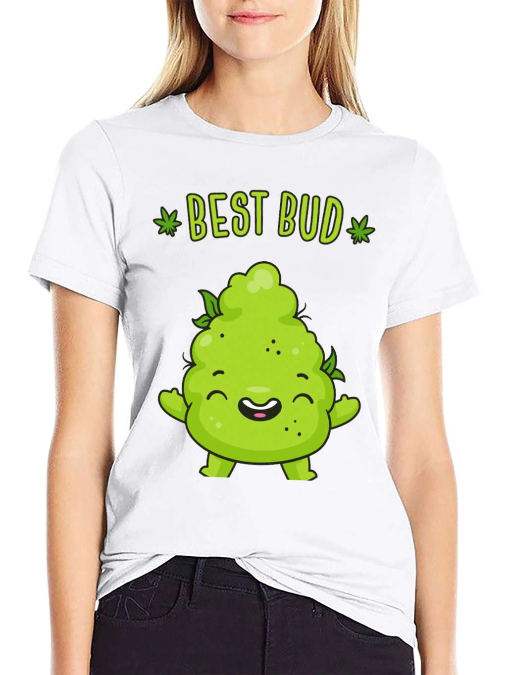 Funny Best Bud Graphic T-Shirt