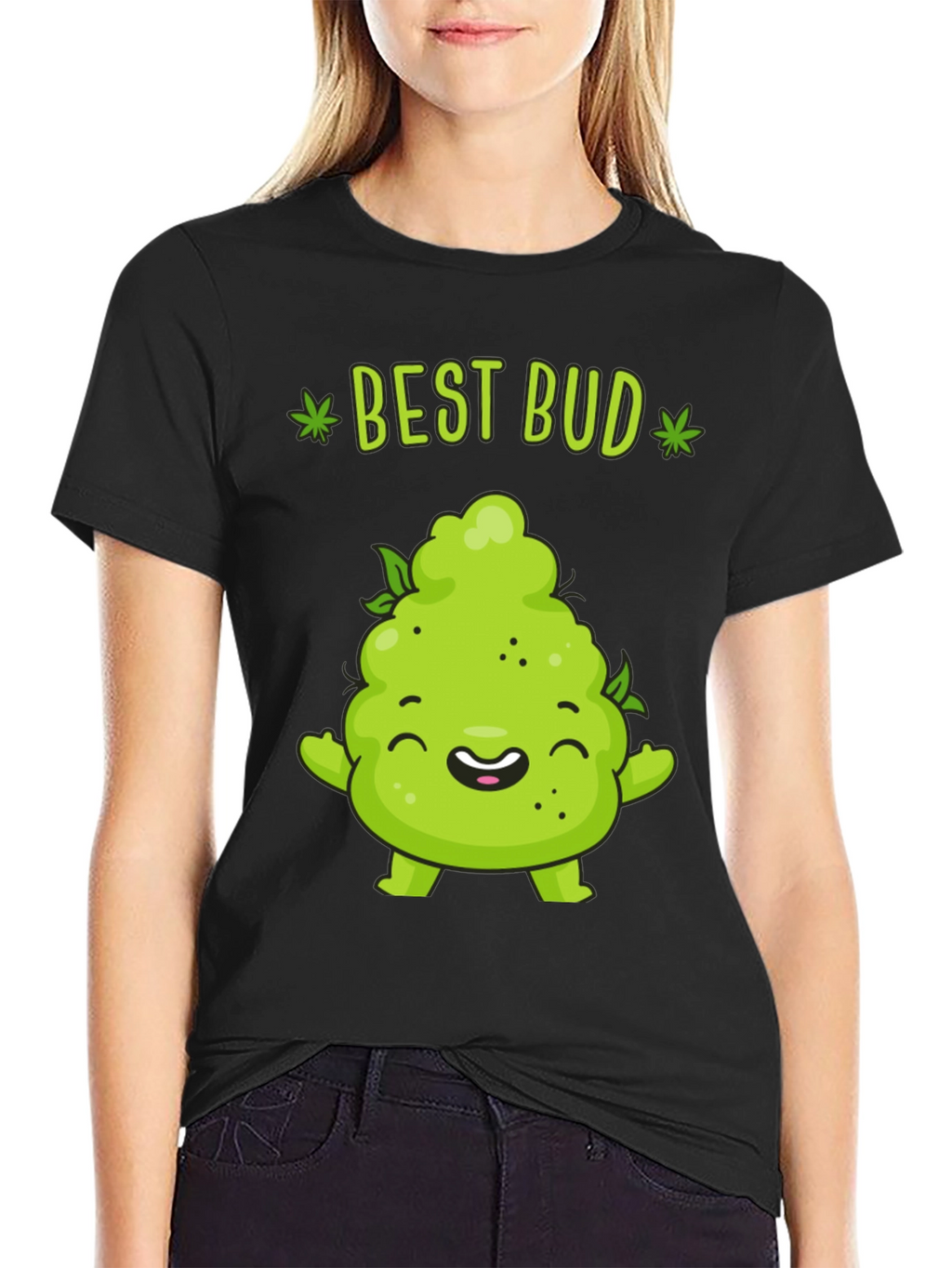 Funny Best Bud Graphic T-Shirt