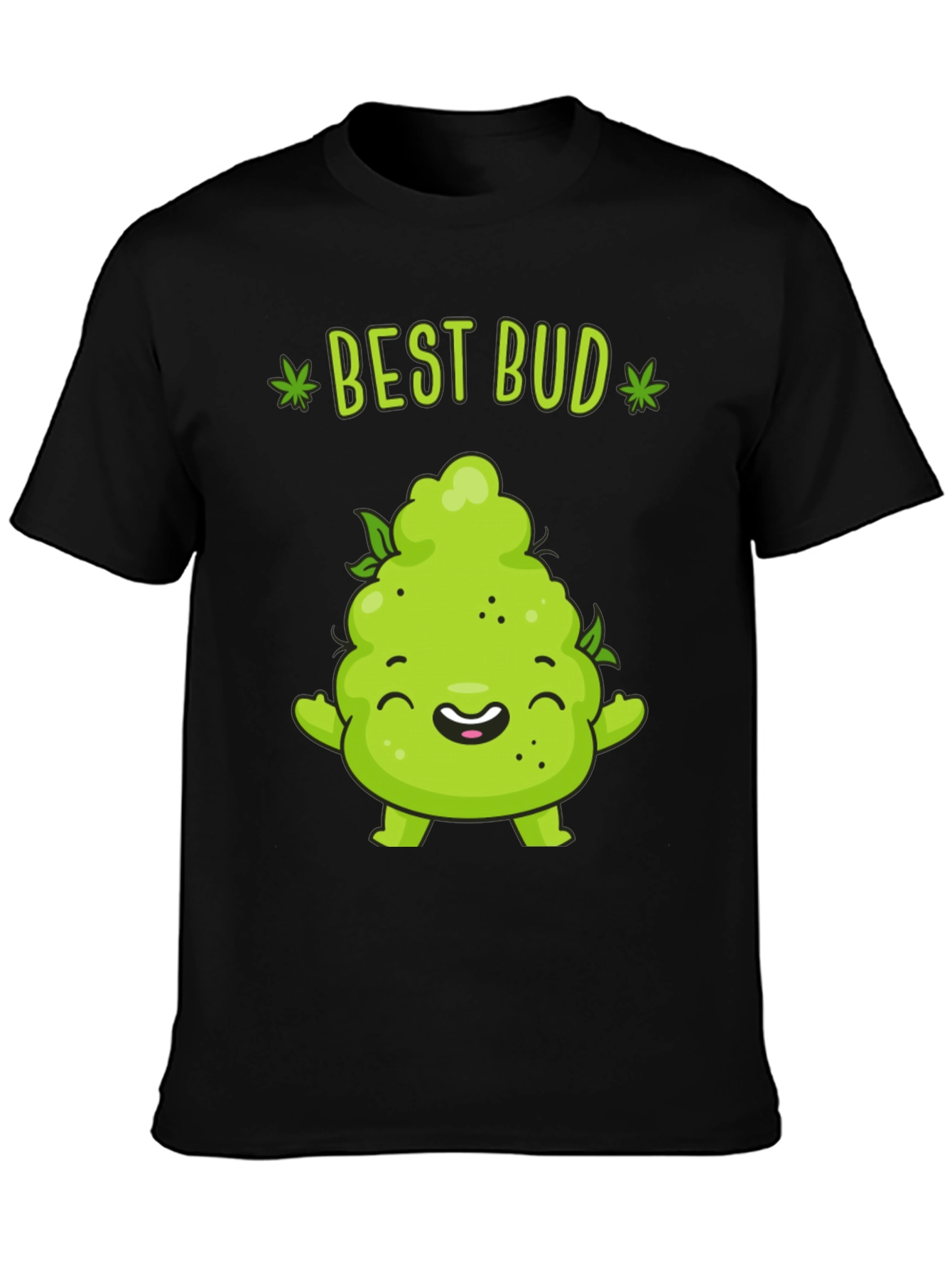 Funny Best Bud Graphic T-Shirt