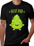Funny Best Bud Graphic T-Shirt