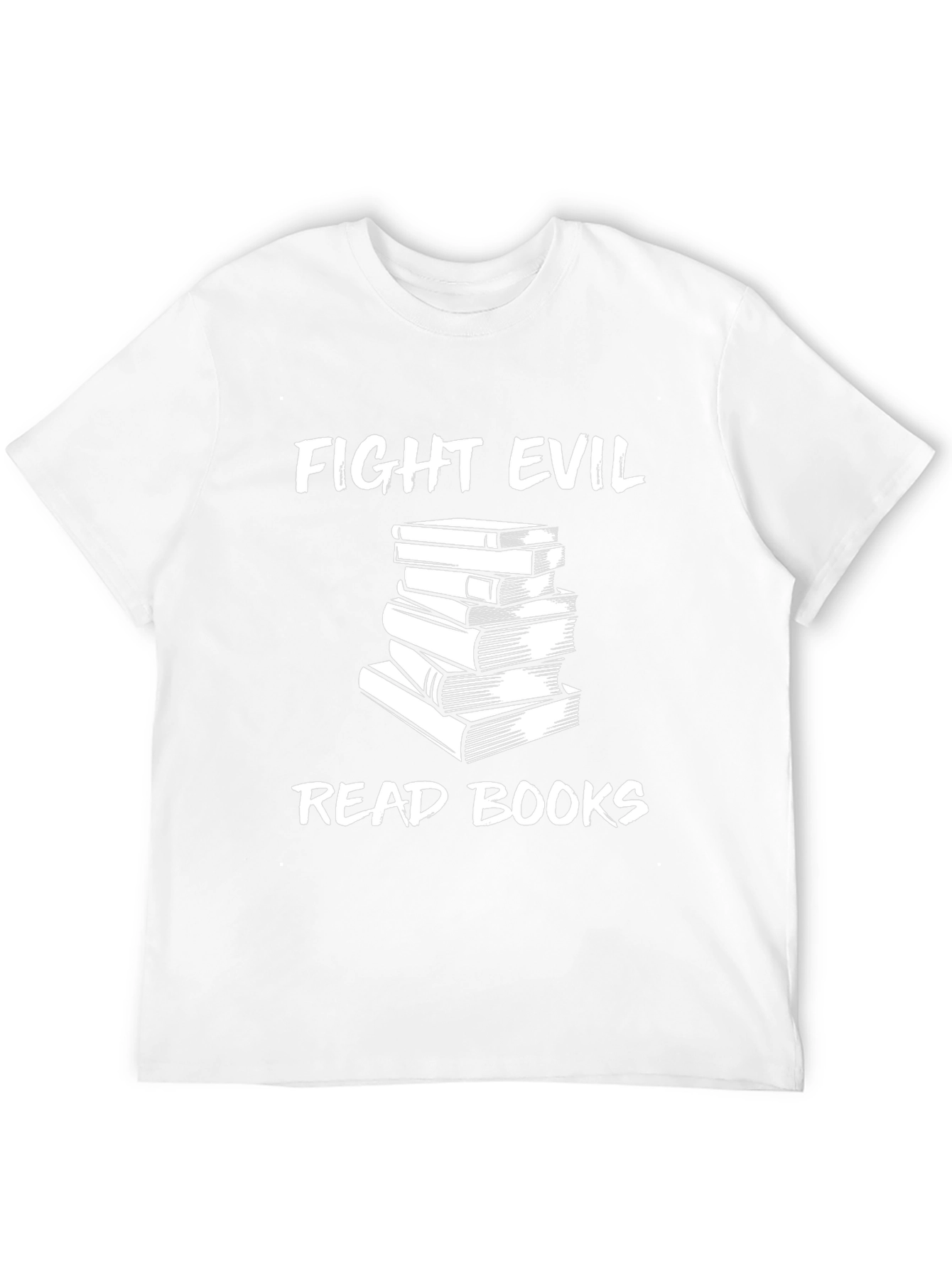 Fight Evil Read Books Graphic Tee - Unisex